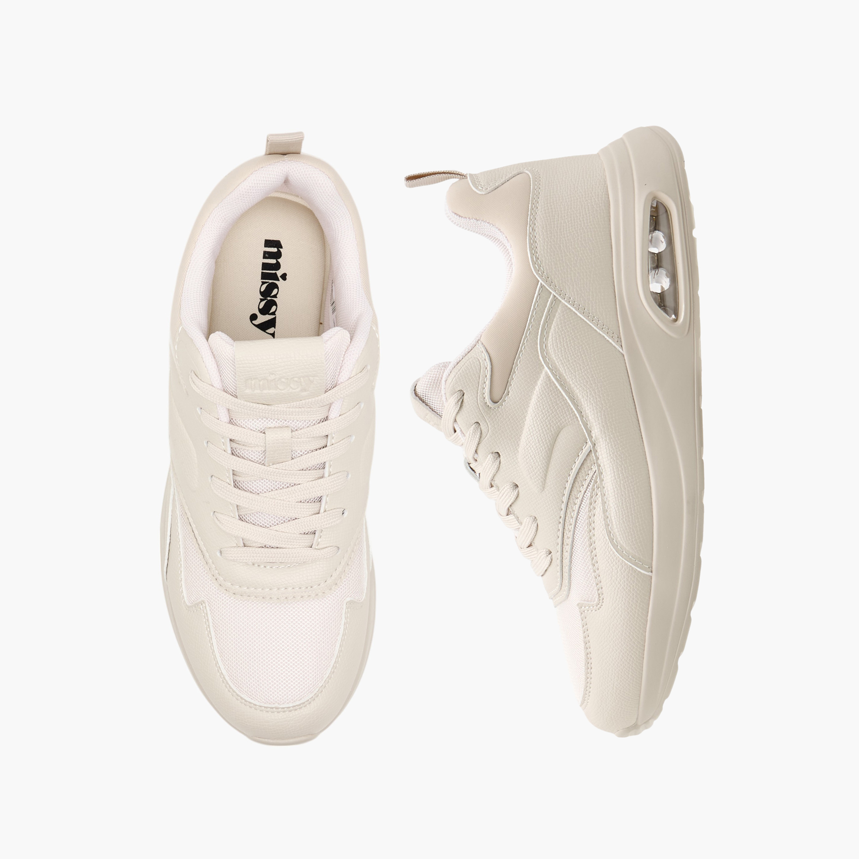 حذاء سنيكرز بألواح ورباط إغلاق من ميسى-women-shoes-sneakers-image-1