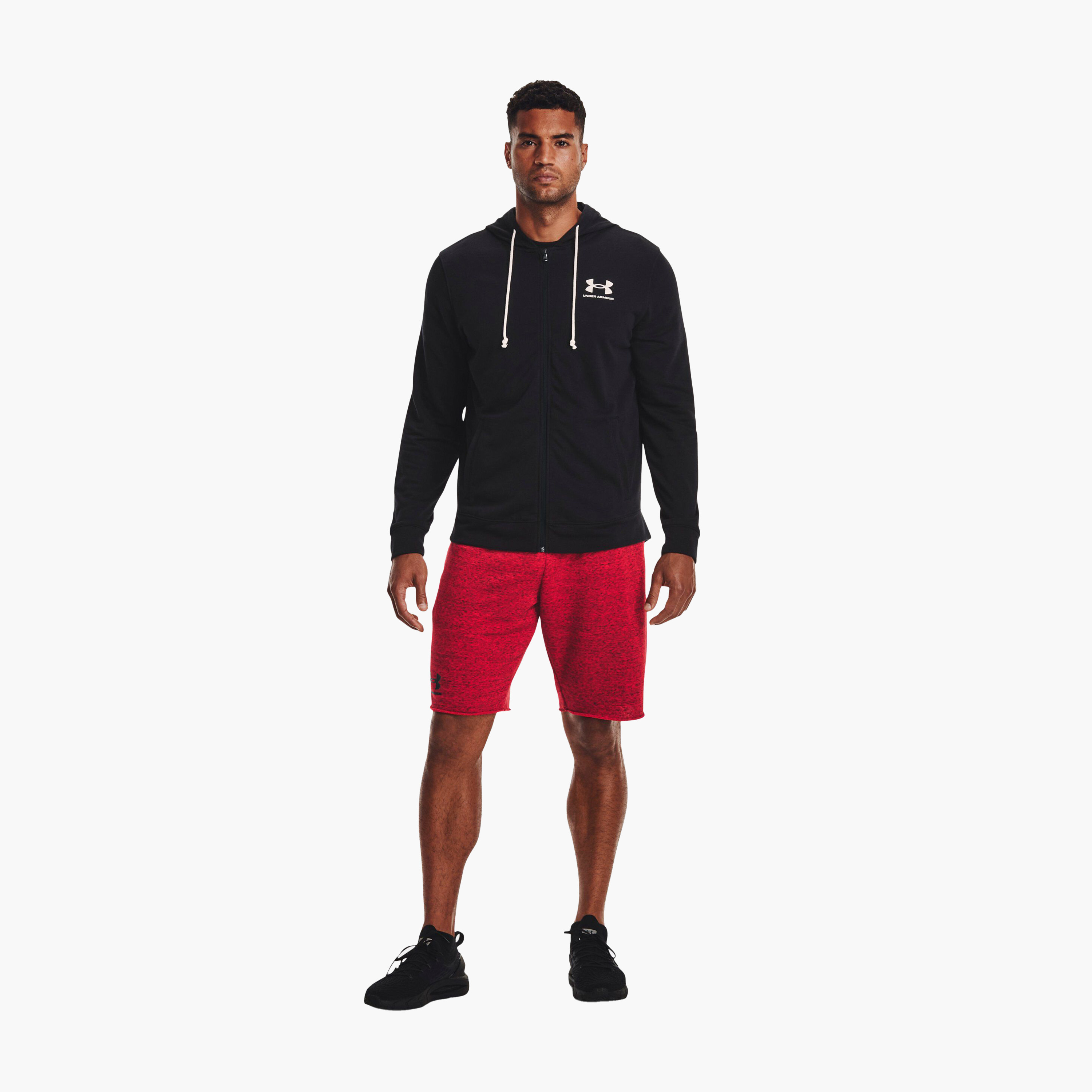 اندر ارمور - هودي بشعار Rival Terry للرجال 1370409 | OE-cpmen-clothing-tops-hoodiesandsweatshirts-hoodies-image-3