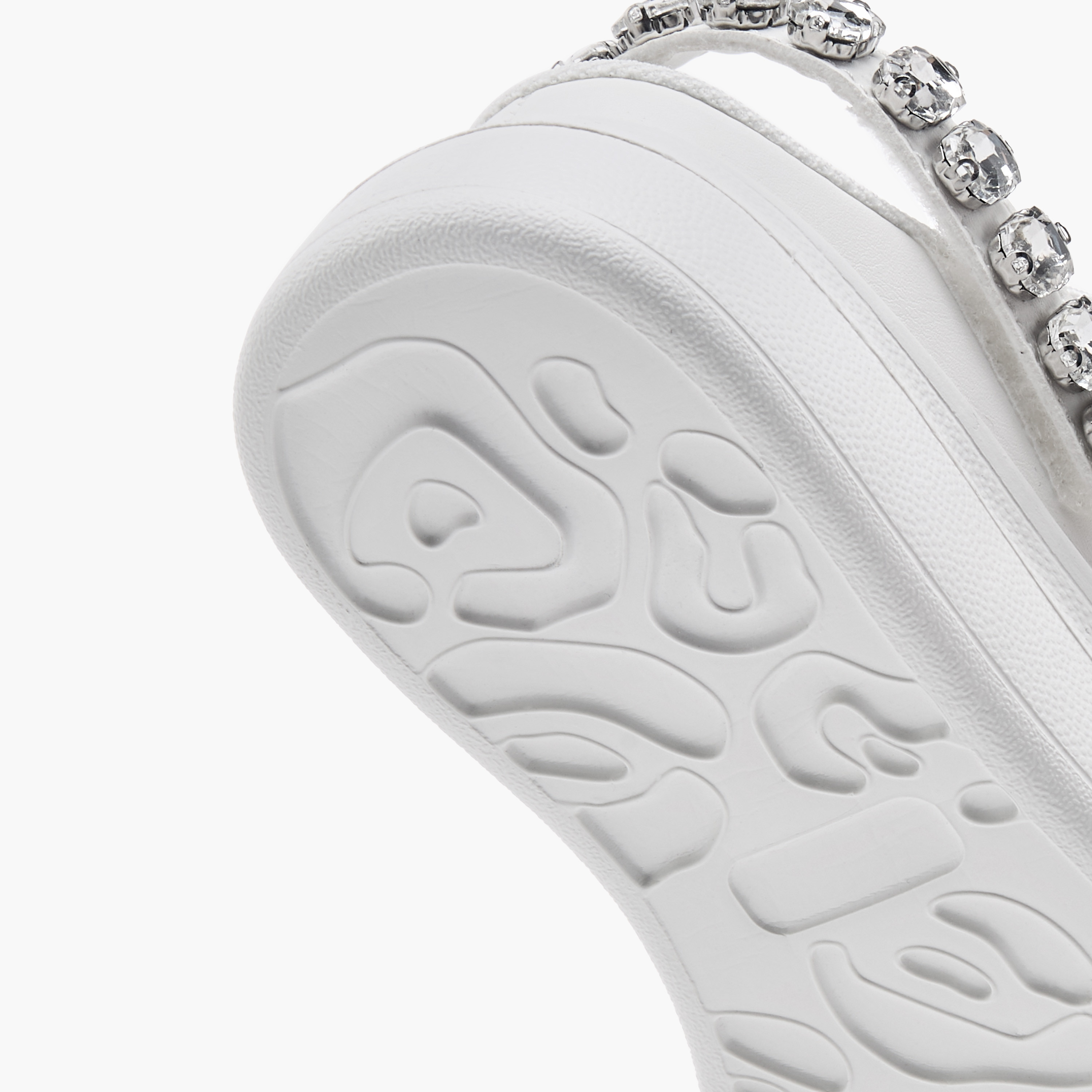 Celeste Girls' Embellished Sneakers with Lace-Up Detail-girls-shoes-sneakers-image-5