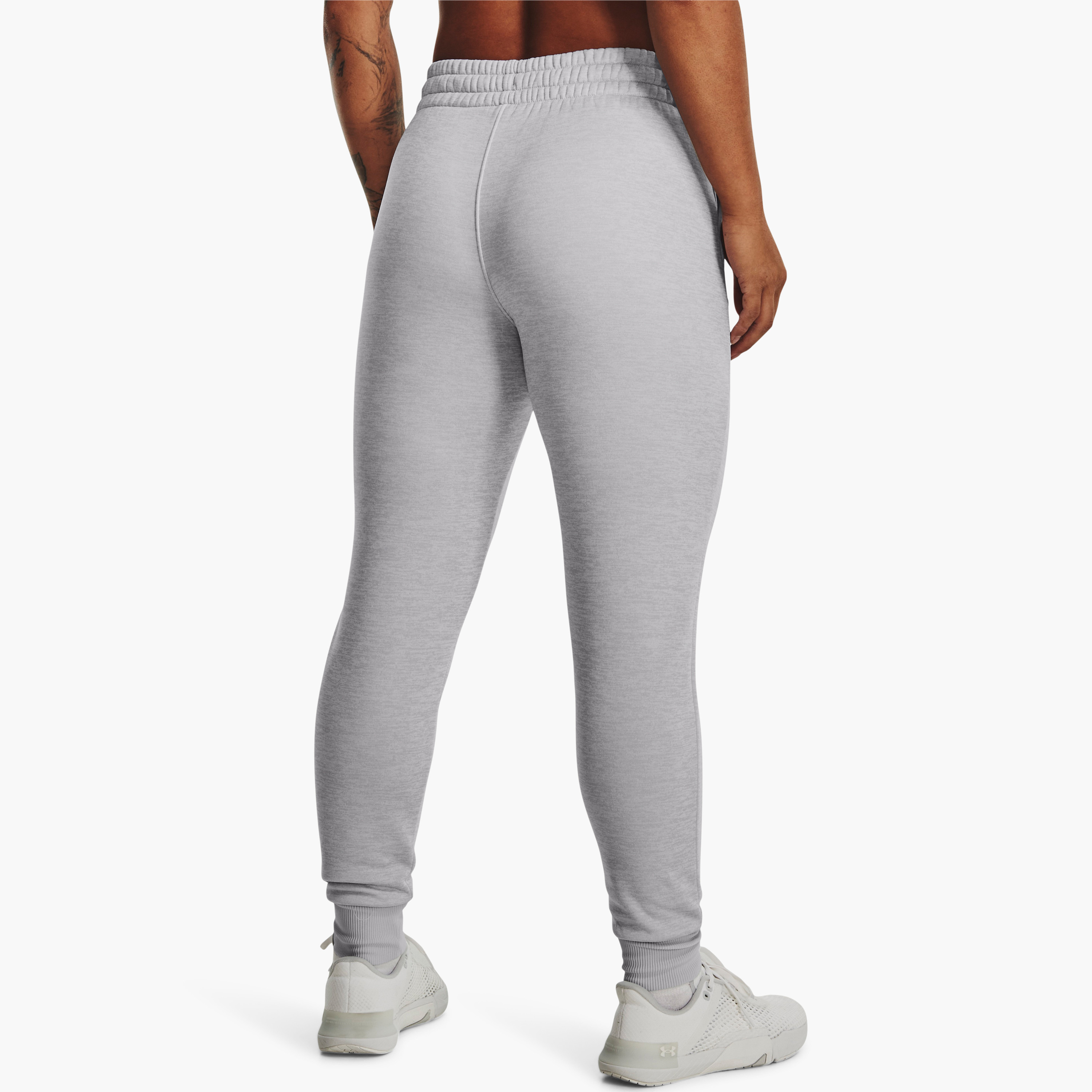 Under Armour Fleece Plain Mid-Rise Joggers | 1373054-women-clothing-bottoms-joggers-image-4