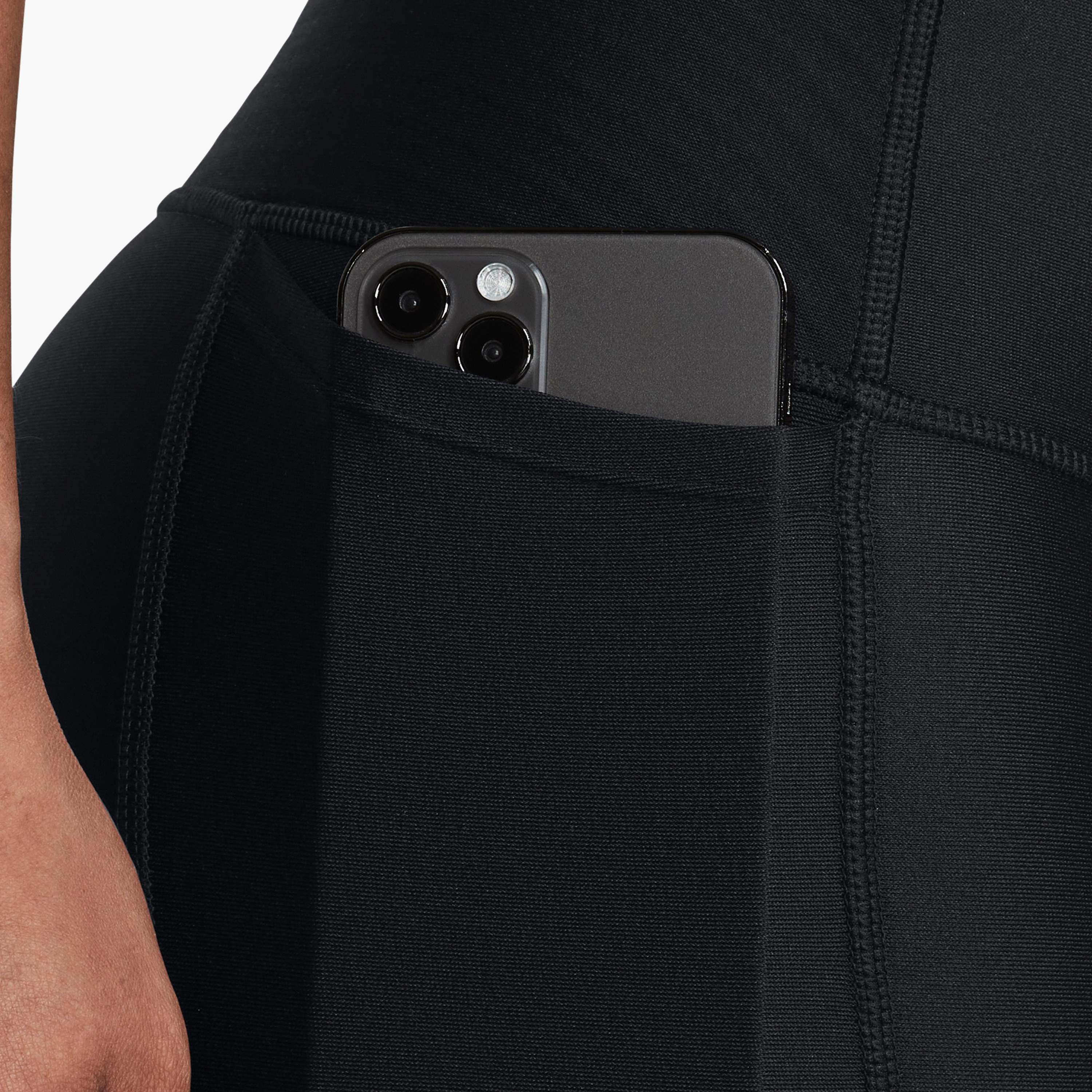 بنطلون ضيقة بخصر مرتفع مطبوع عليه علامة تجارية من اندر ارمر | 1376327-women-clothing-bottoms-leggings-image-7
