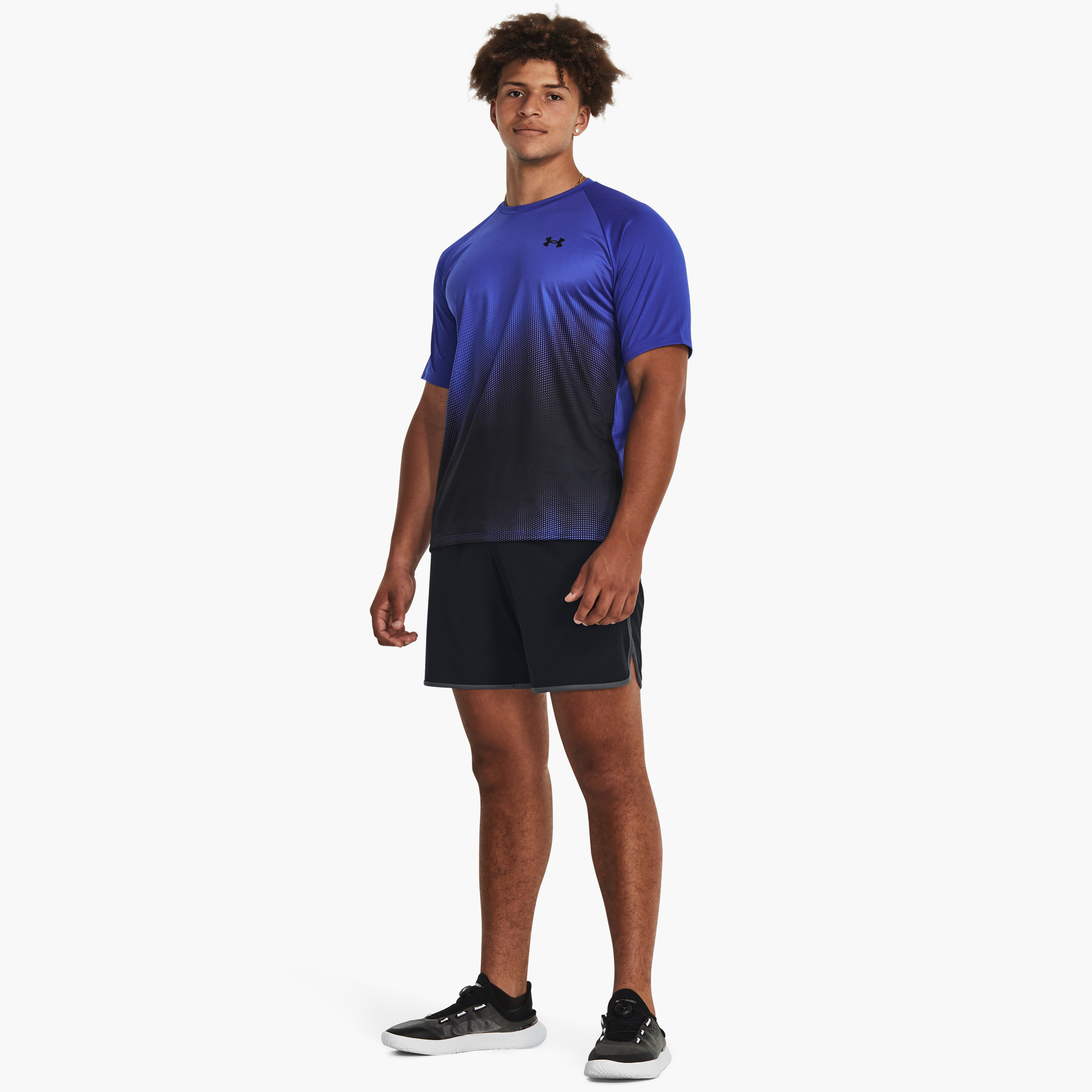 Under Armour Tech Fade Printed Crew Neck Short Sleeves T-Shirt | 1377053-men-clothing-sportswearandactivewear-tshirtsandpolos-image-2