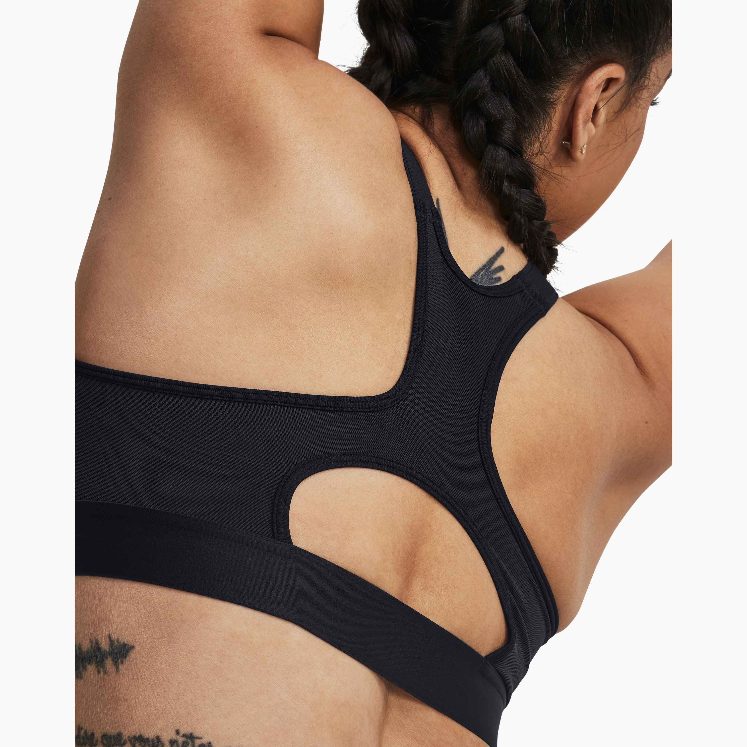 حمالة صدر رياضية بدون أكمام بفتحة رقبة عالية وشعار أتش جي من اندر ارمور | 1379195-women-clothing-sportswearandactivewear-sportsbras-image-12