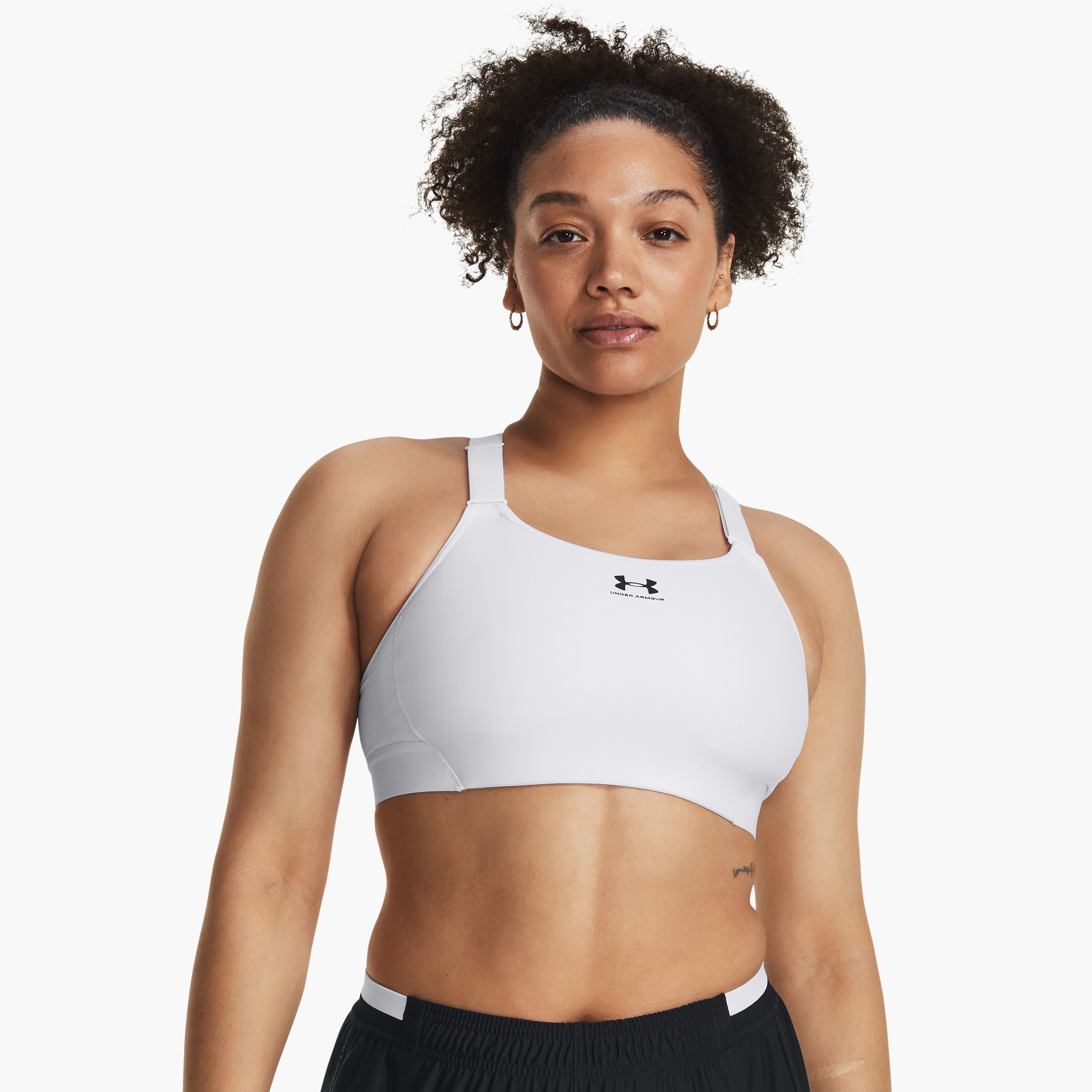 حمالة صدر رياضية بدون أكمام بفتحة رقبة عالية وشعار أتش جي من اندر ارمور | 1379195-women-clothing-sportswearandactivewear-sportsbras-image-15