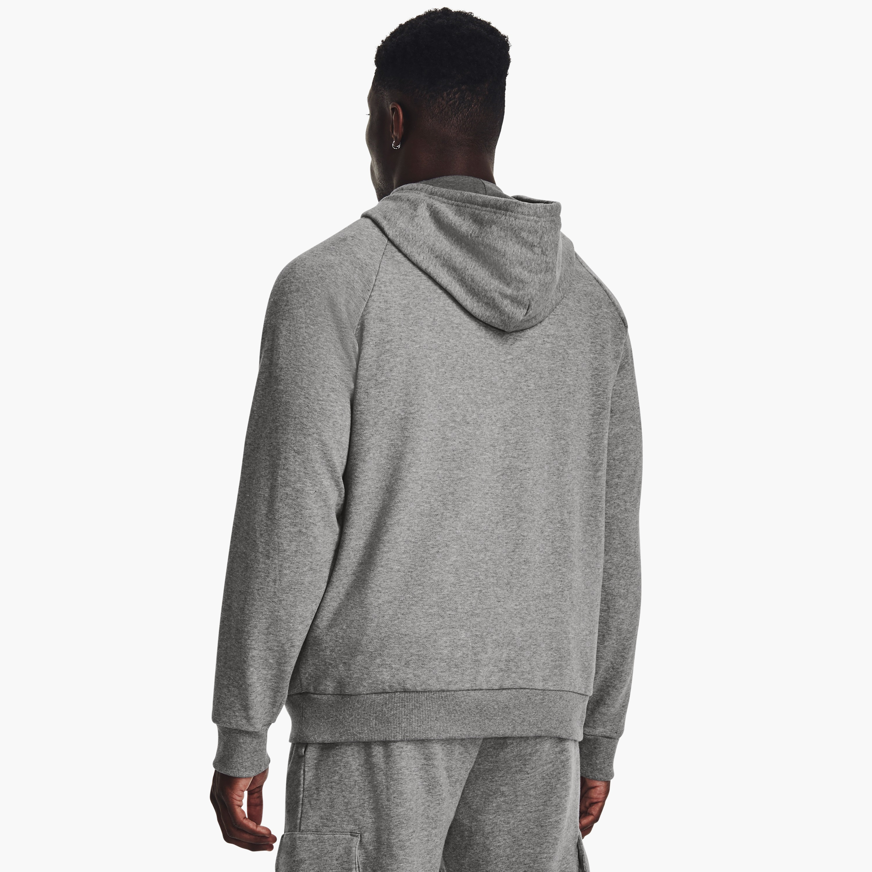 هوديس بغطاء للرأس وأكمام طويلة وشعار مطبوع من اندر ارمور | 1379758-men-winterwear-hoodiesandsweatshirts-image-8