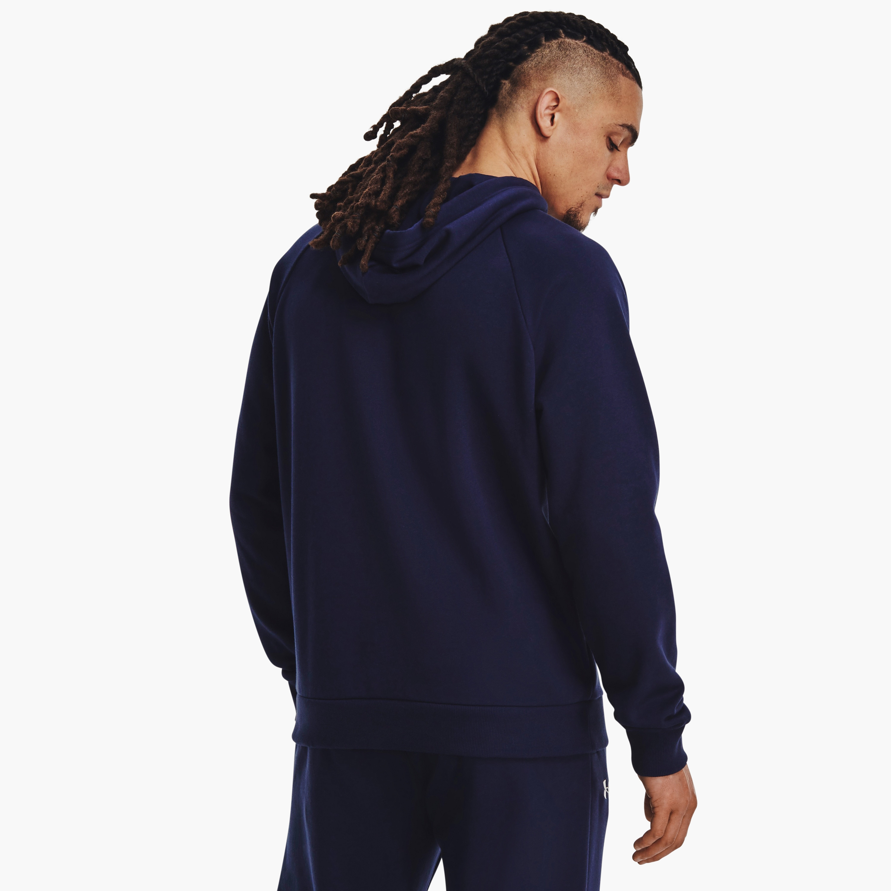 هوديس بغطاء للرأس وأكمام طويلة وشعار مطبوع من اندر ارمور | 1379758-men-winterwear-hoodiesandsweatshirts-image-12