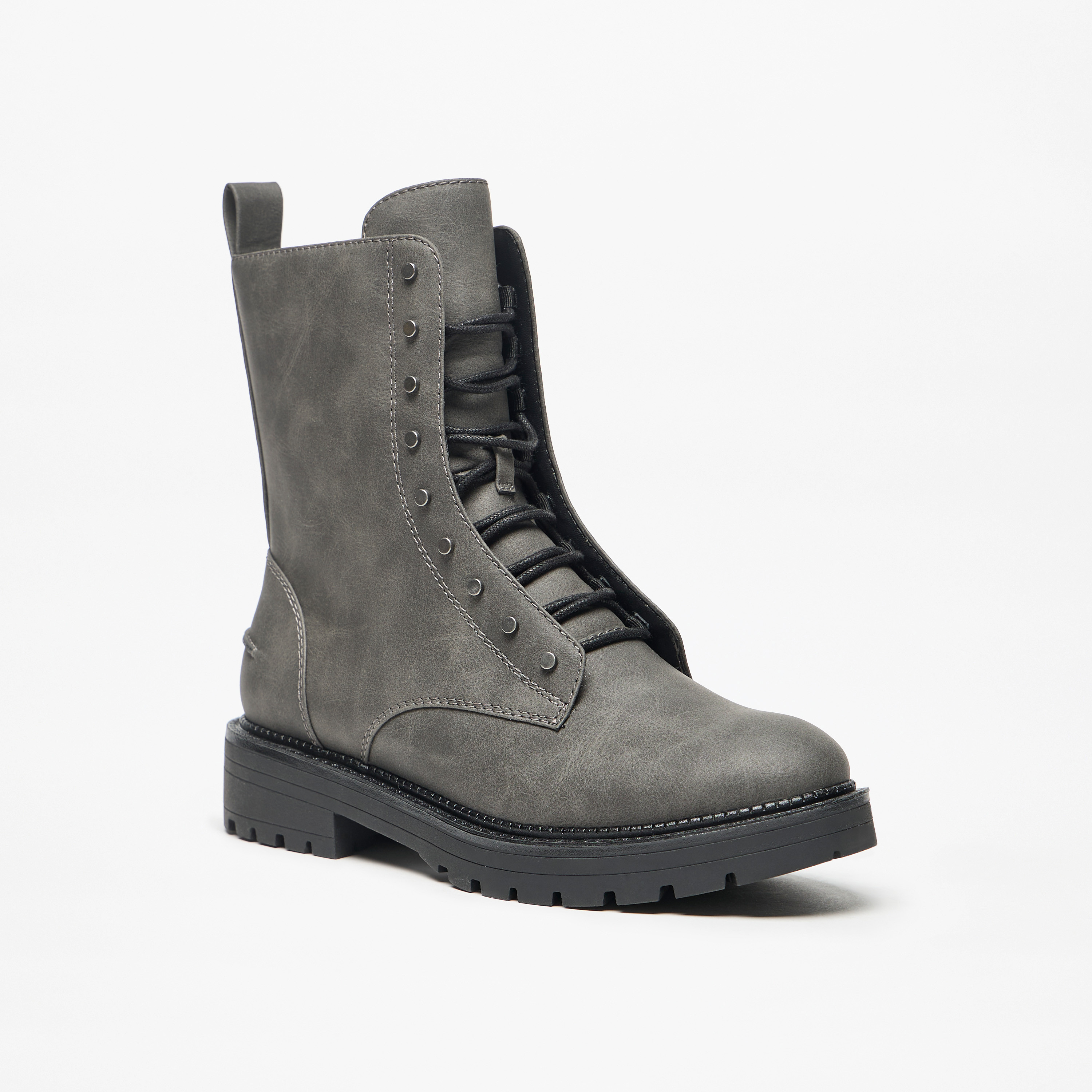 Celeste Women's Solid Ankle Boots with Zip Closure-women-shoes-boots-image-6