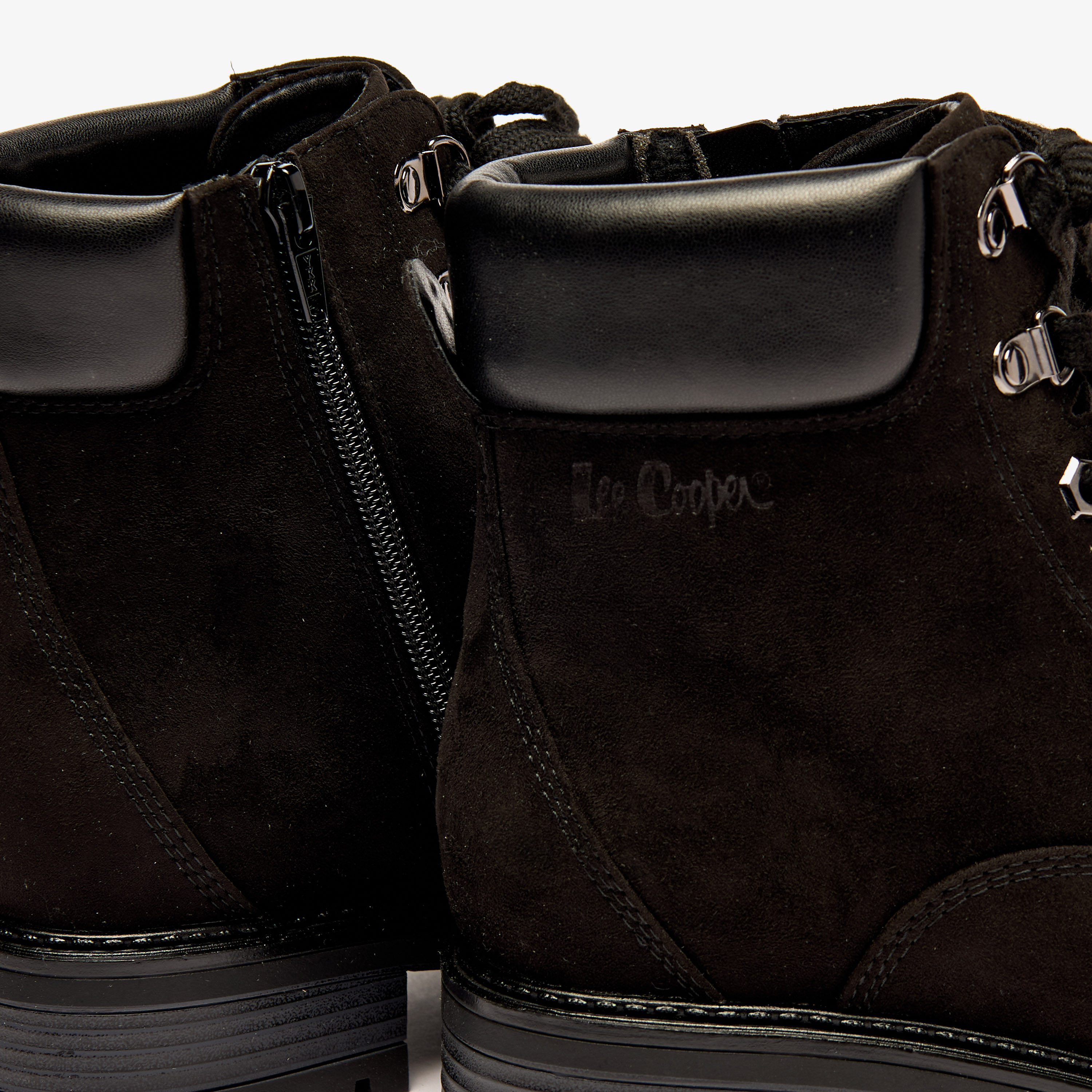 Lee Cooper Women's Ankle Boots with Zip Closure and Block Heels-women-shoes-boots-image-5