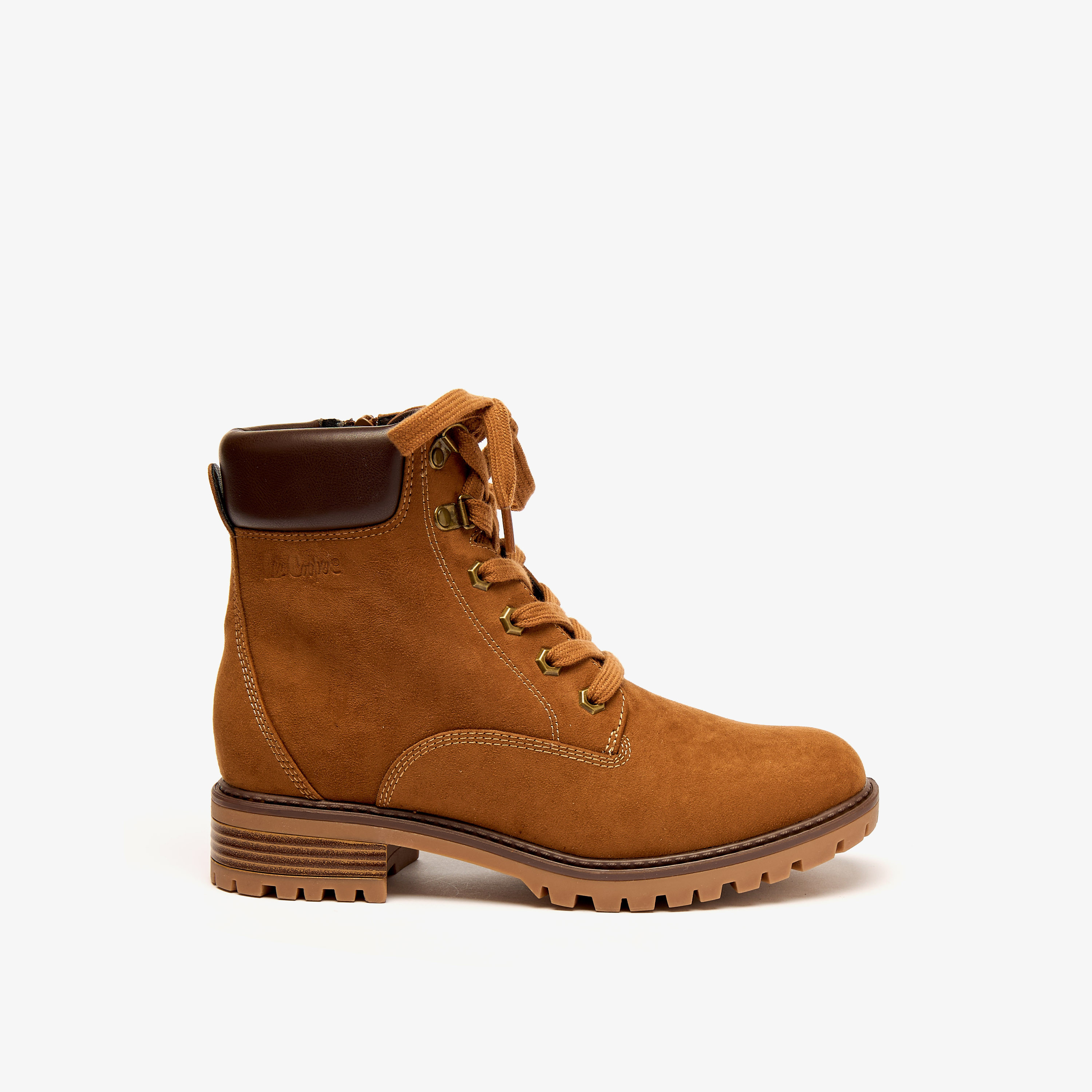 Lee Cooper Women's Ankle Boots with Zip Closure and Block Heels-women-shoes-boots-image-2