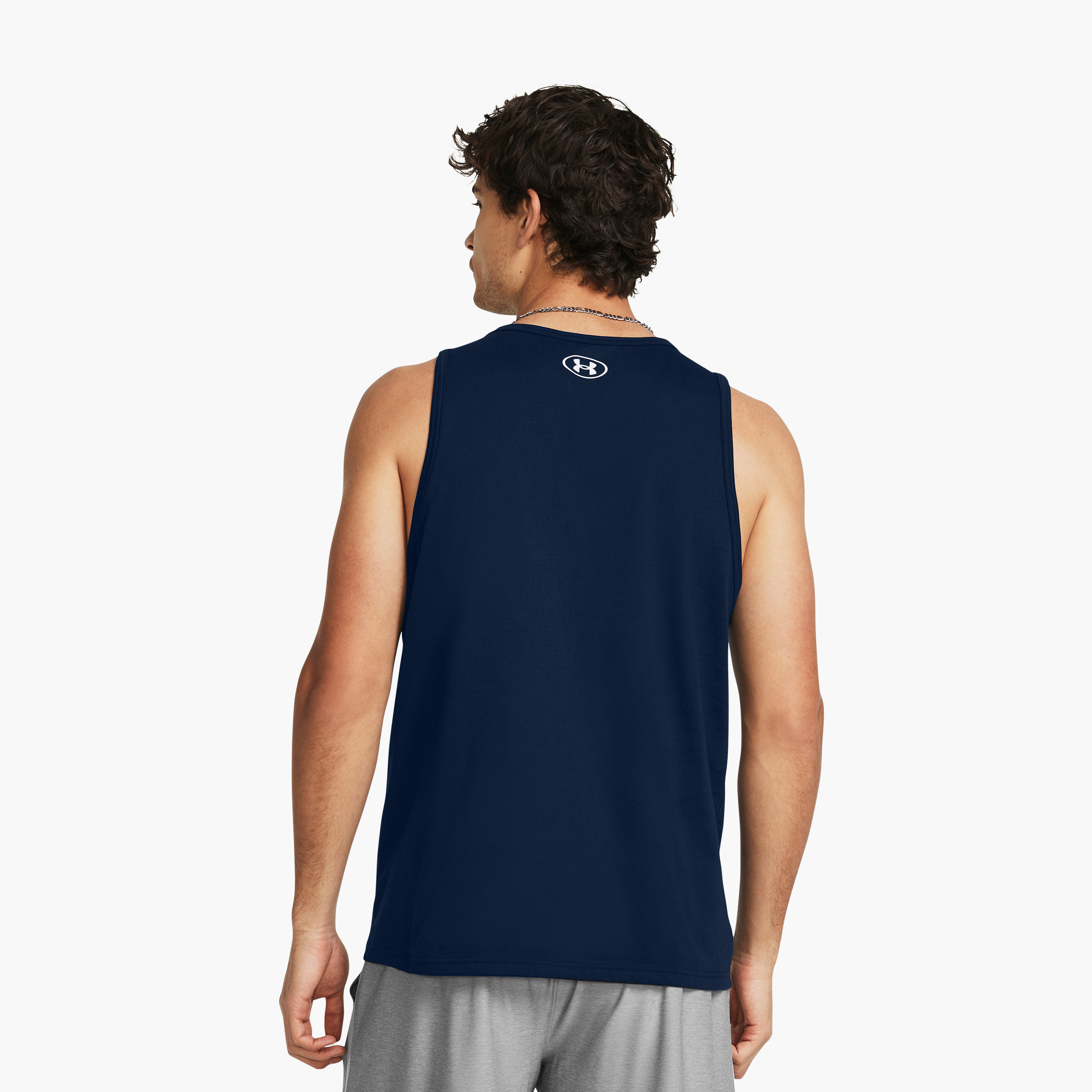 Under Armour Men's Sportstyle Logo Tank Tee 1382883-001 | OE-men-clothing-sportswearandactivewear-tshirtsandpolos-image-4