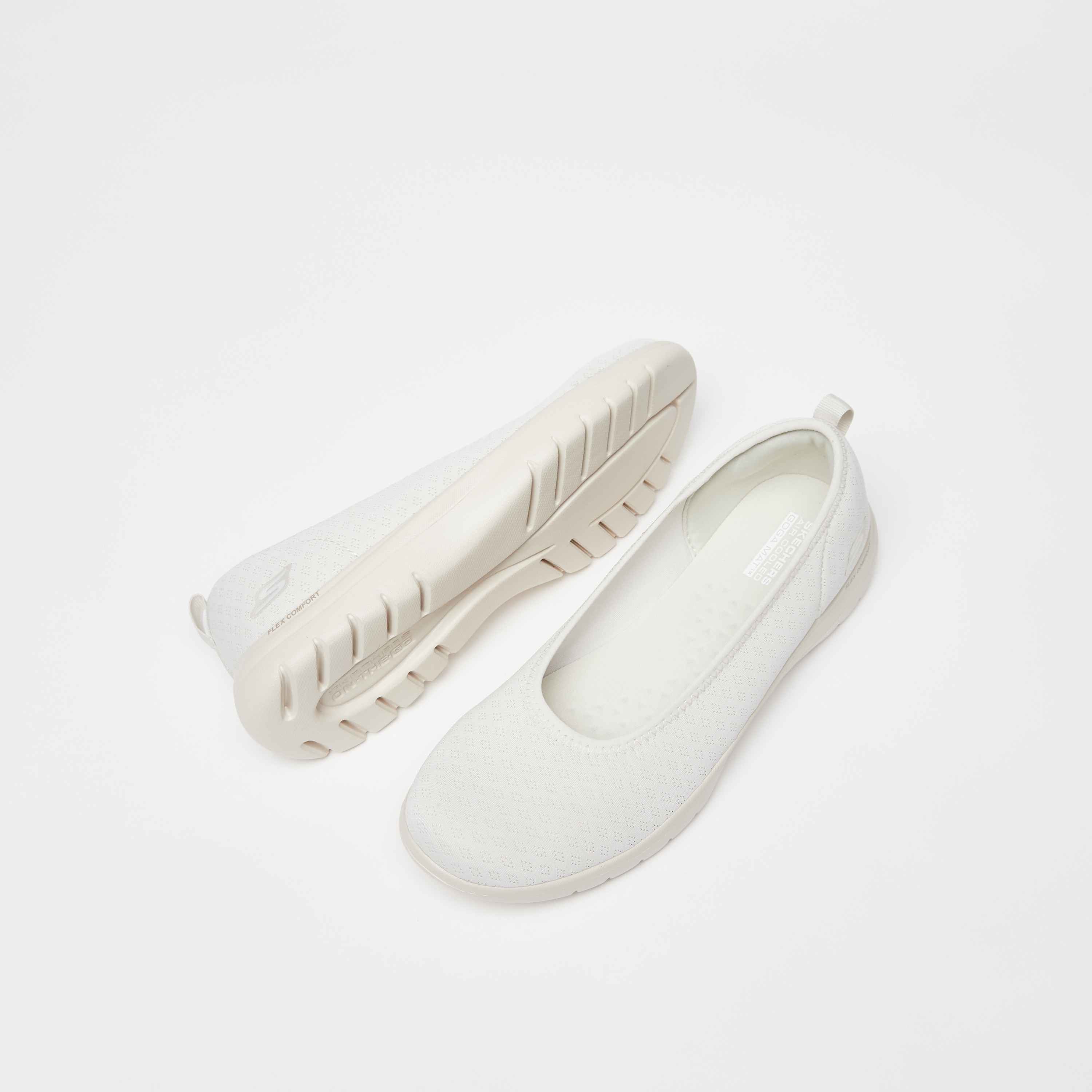 سكيتشرز حذاء مشي أون ذا جو فليكس ميموري فوم للنساء 138360-BBK | OE-women-shoes-ballerinas-image-21