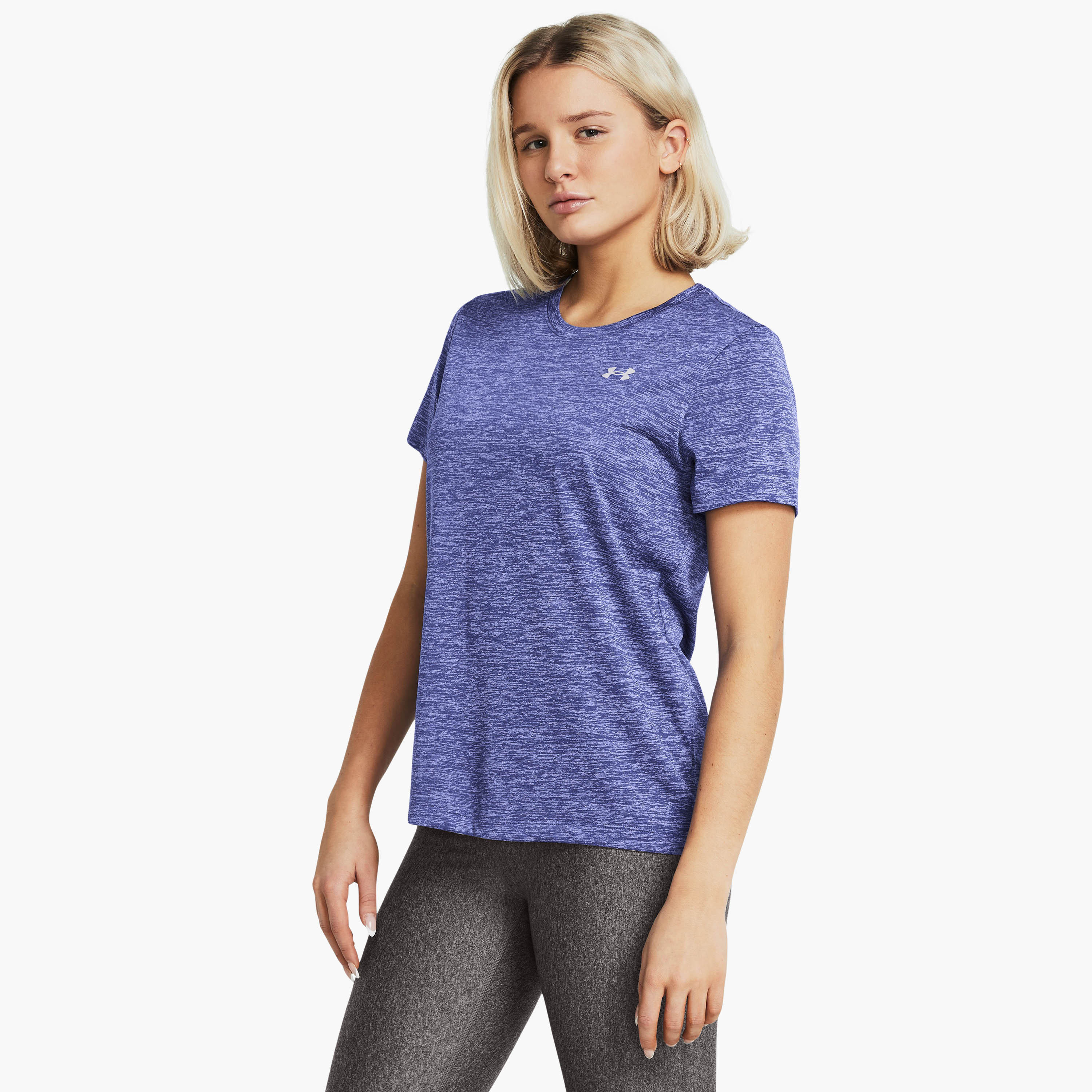 تي شيرت تيك تويست للنساء من أندر آرمر 1384230-449 | OE-sports-women-clothing-tshirtsandvests-image-5