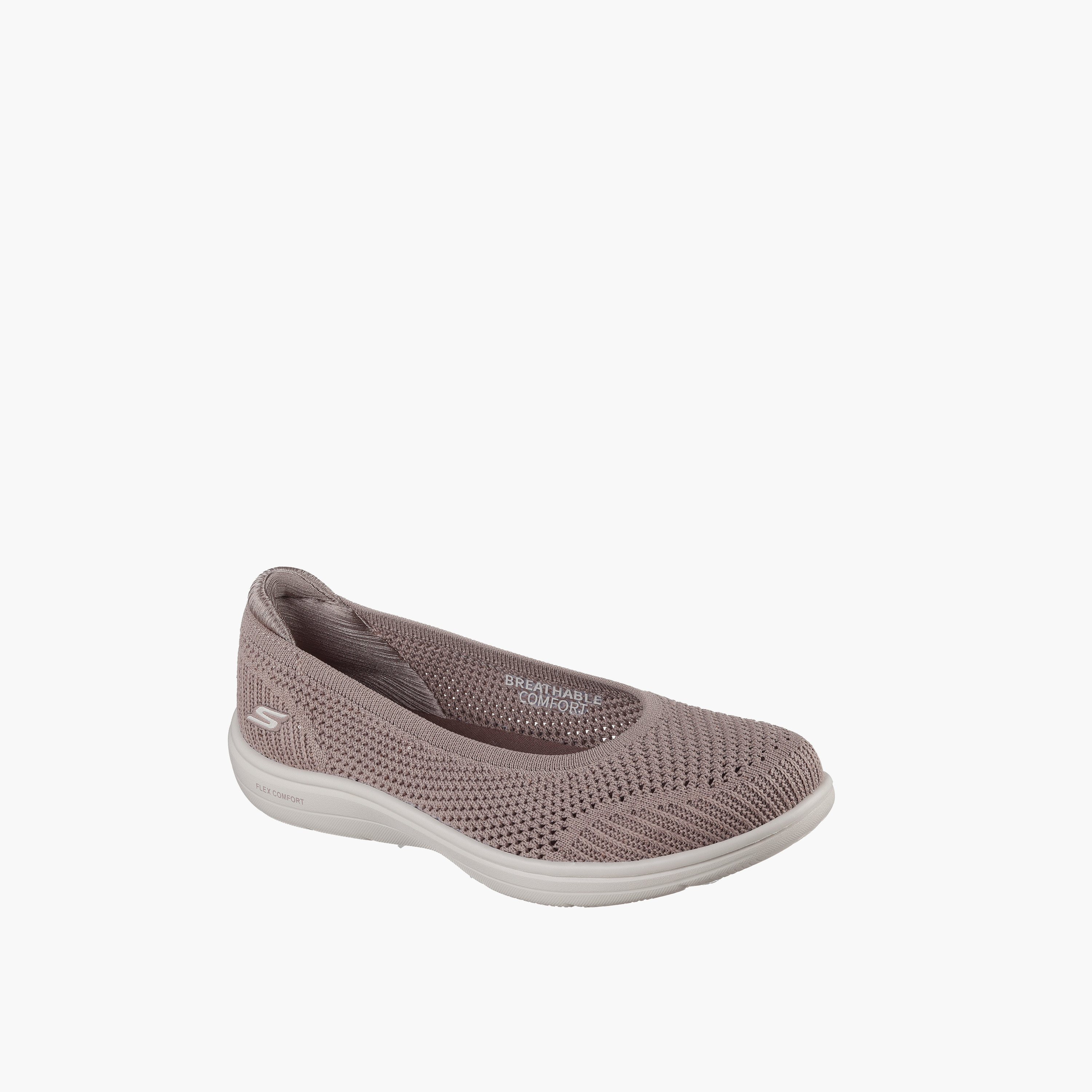 سكيتشرز- حذاء جري للنساء سهل الارتداء بتصميم مرن ومشرق 138424 | OE-women-shoes-ballerinas-image-1