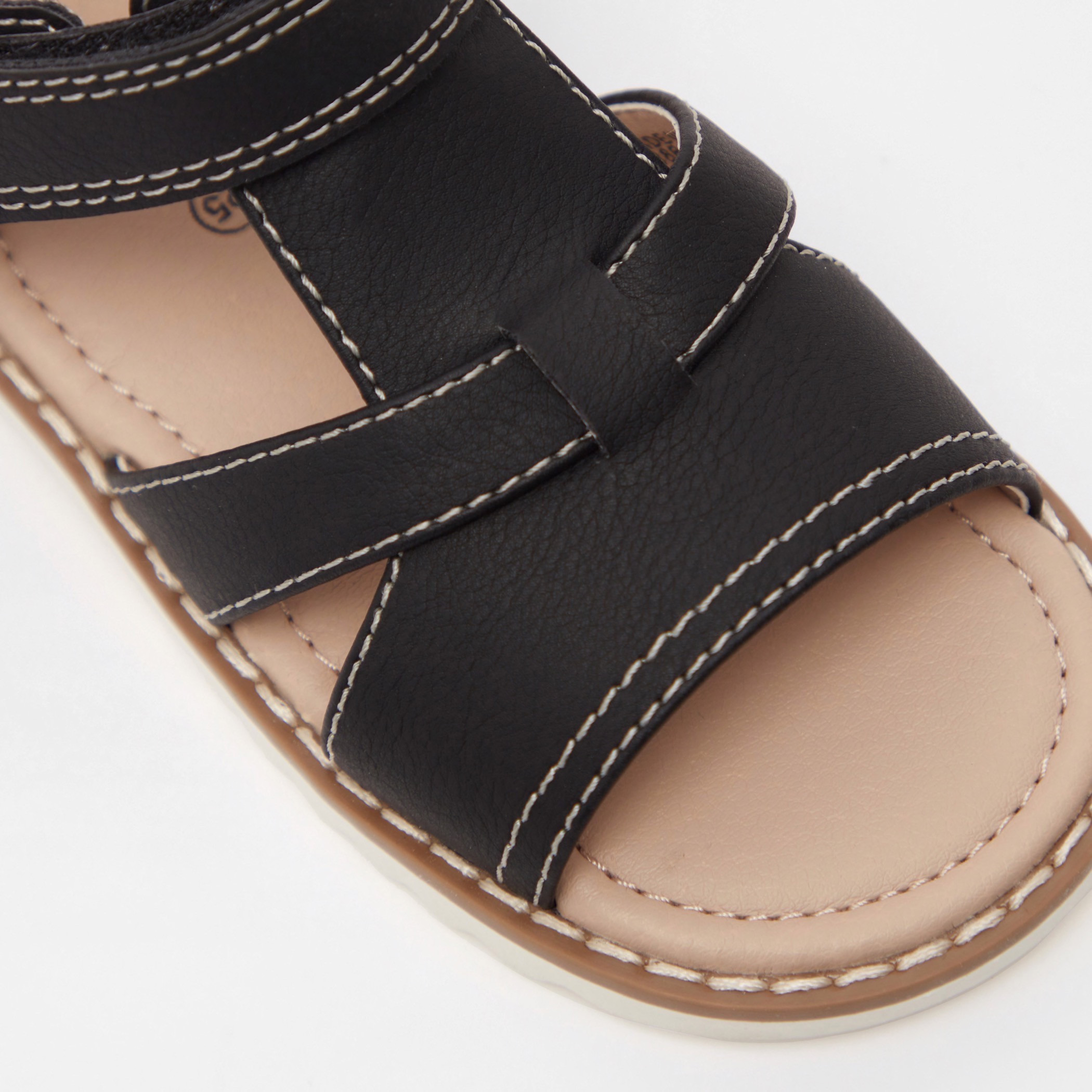 صندل بفتحة إصبع مع شريط إغلاق لاصق-boys-shoes-sandals-image-4