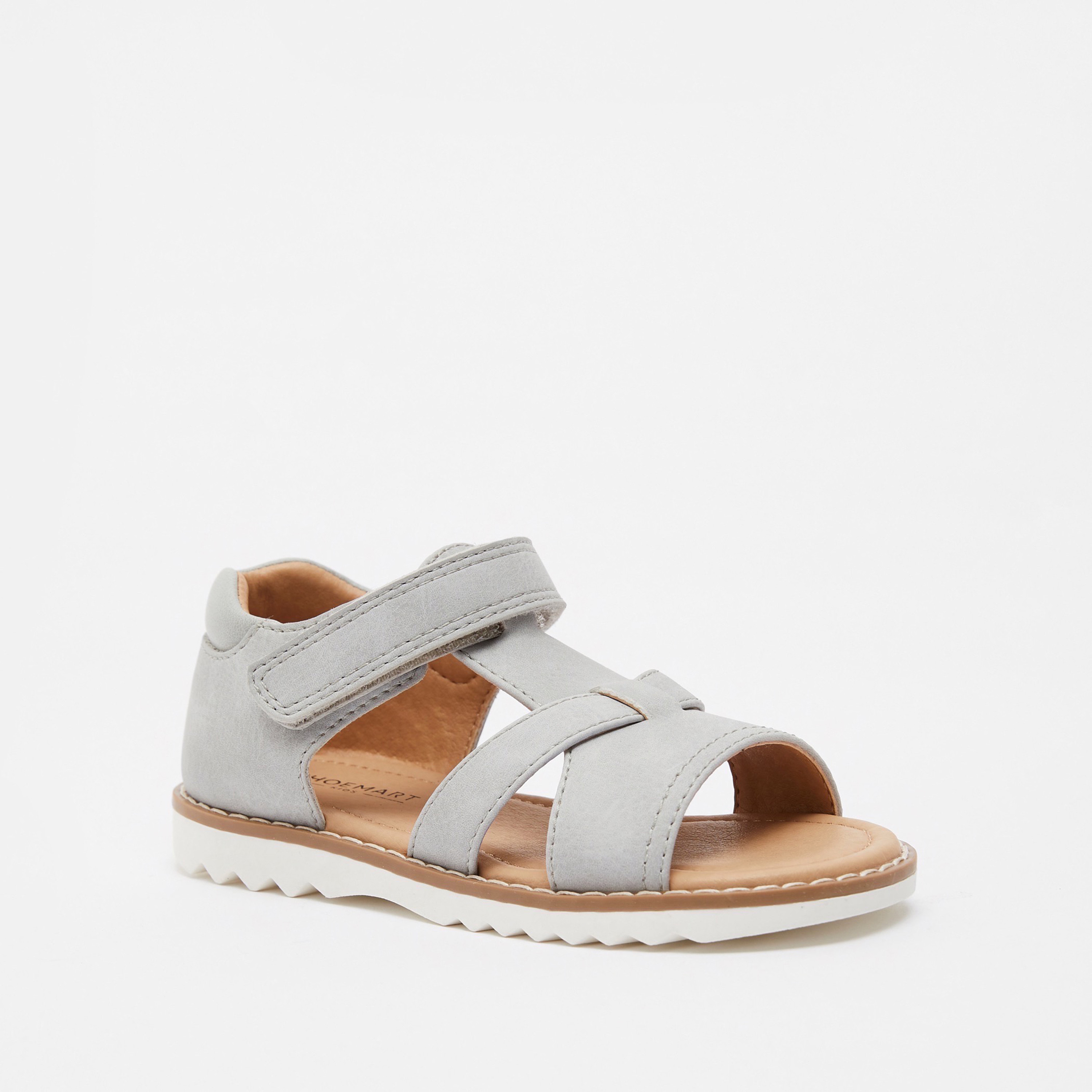صندل بفتحة إصبع مع شريط إغلاق لاصق-boys-shoes-sandals-image-7