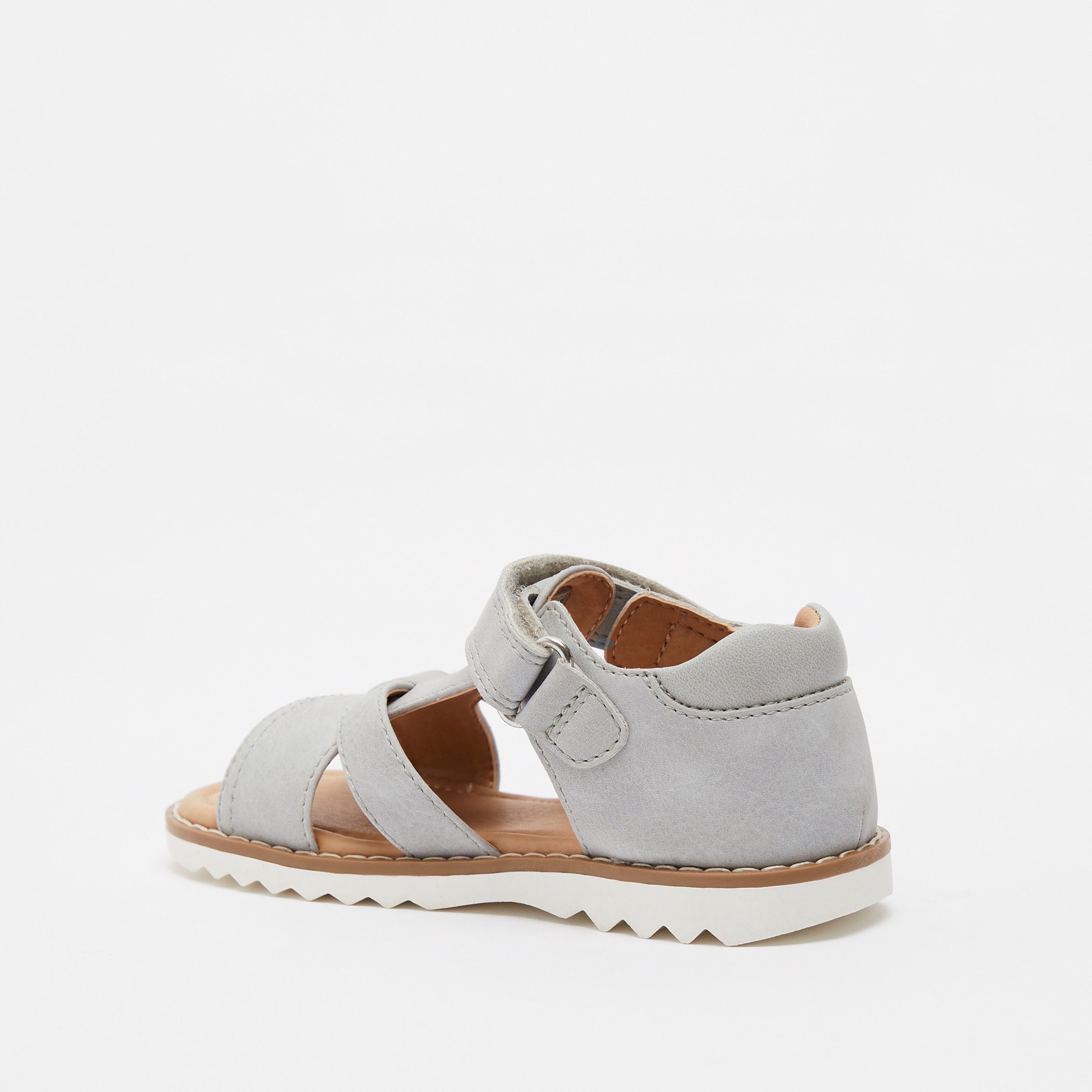صندل بفتحة إصبع مع شريط إغلاق لاصق-boys-shoes-sandals-image-8