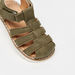 Barefeet Solid Strappy Sandals with Hook and Loop Closure-Boy%27s Sandals-thumbnailMobile-3