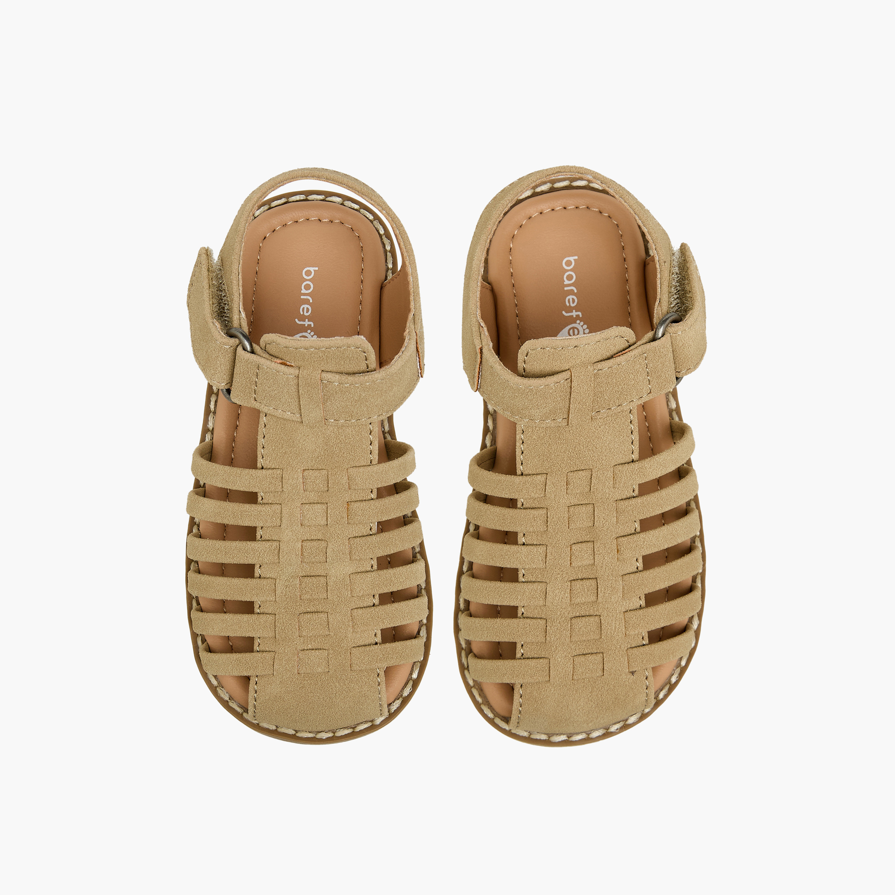 Barefeet Boys Hook & Loop Strap Sandals-boys-shoes-sandals-image-1