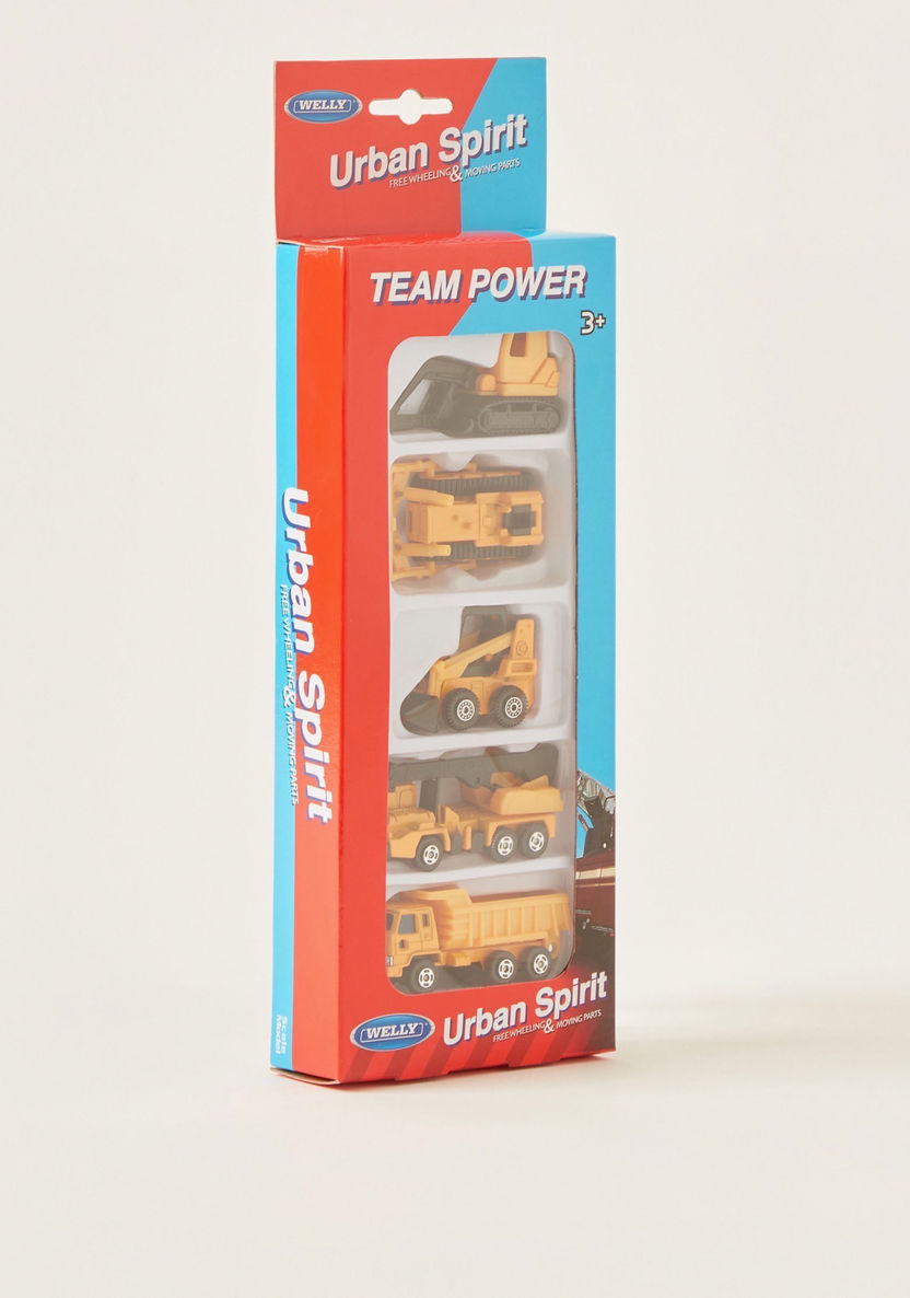 Welly Team Power 5-Piece Vehicle Set-Gifts-image-5