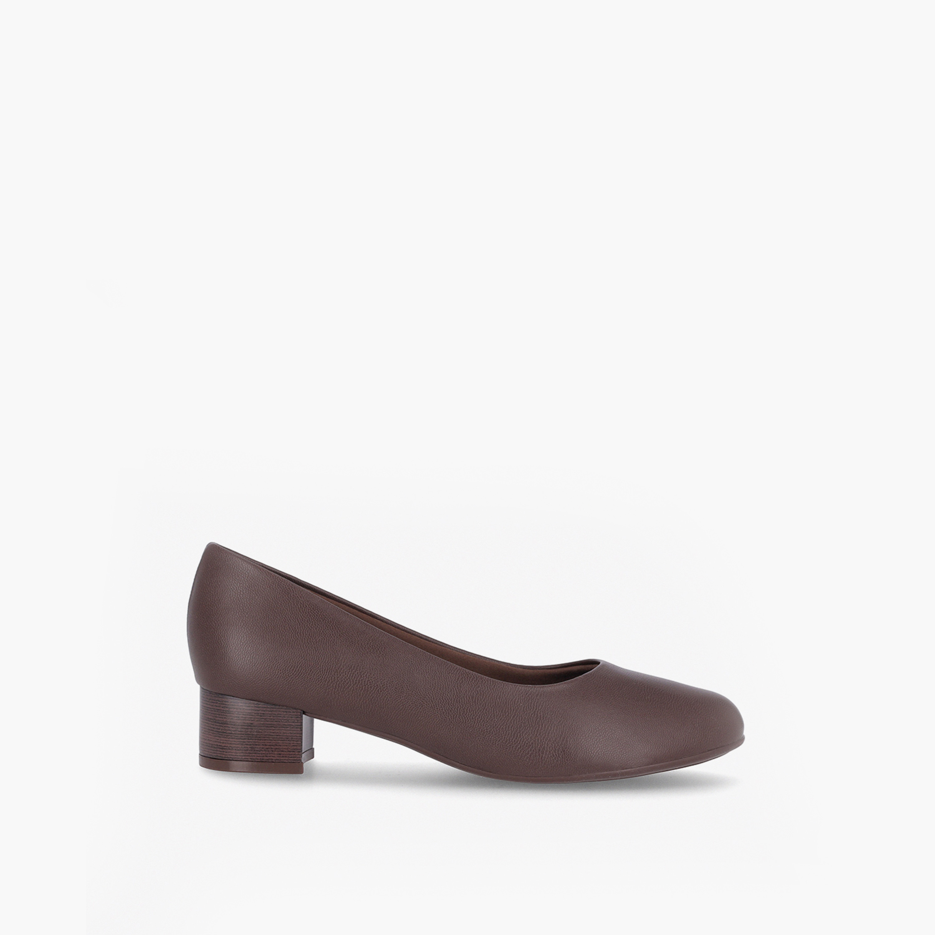 حذاء كلاسيكي سهل الارتداء بمقدمة مستديرة وكعب سميك من بيكاديلي-women-shoes-heels-image-2