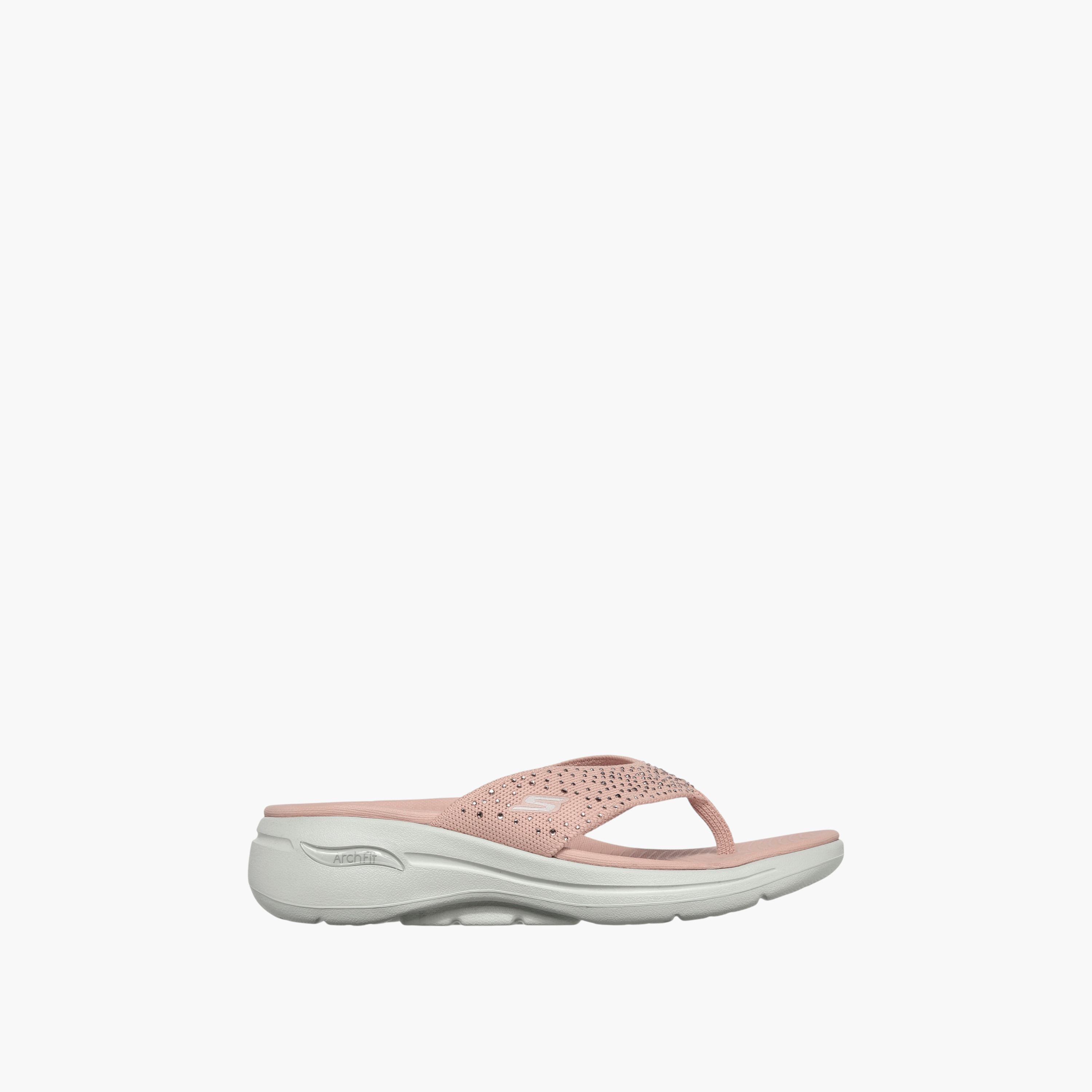 Skechers Women's GO WALK ARCH FIT Walking Sandals - 140228-ROS-women-shoes-sandals-flats-image-2