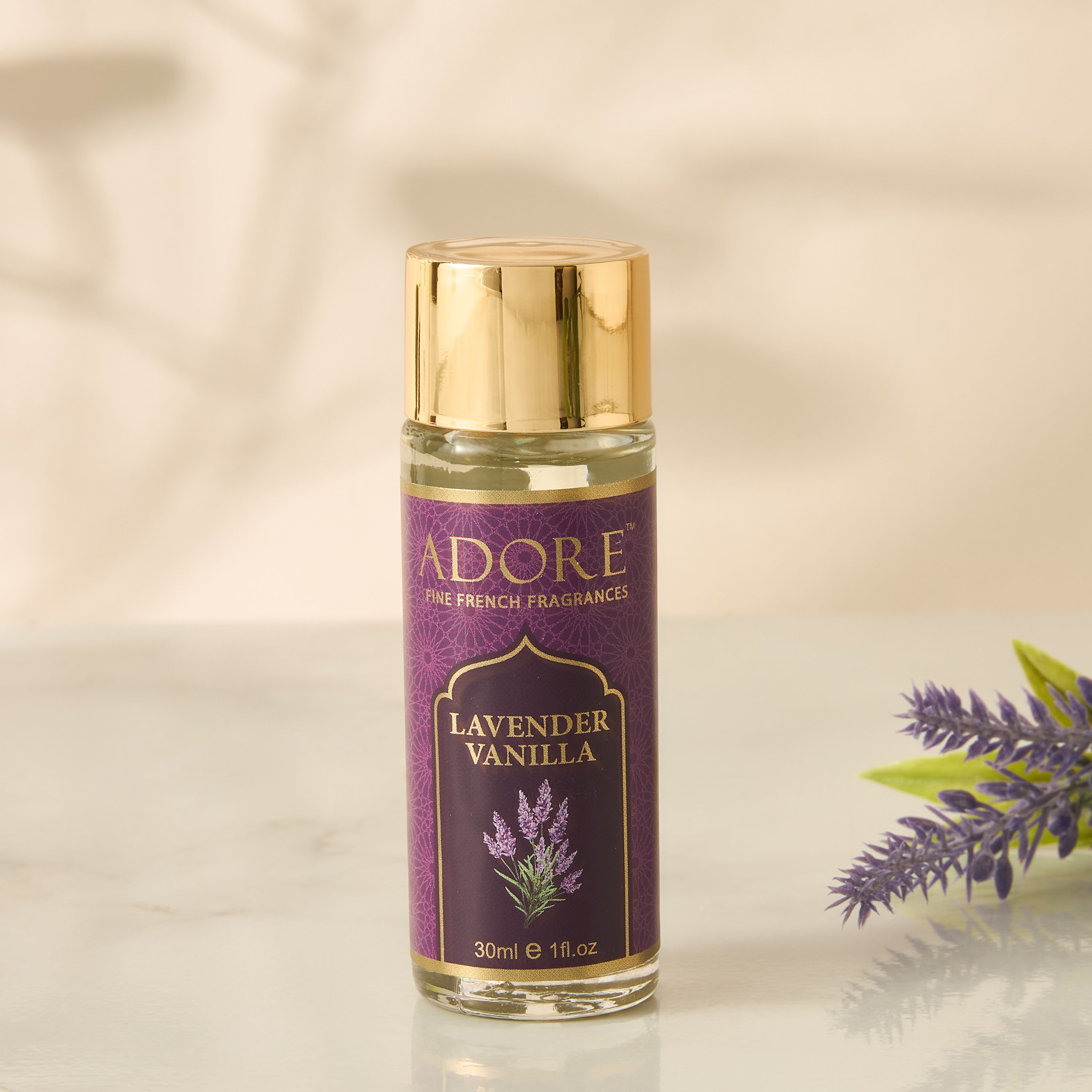 Adore Lavender Vanilla Home Fragrance Oil - 30 ml-household-homefragrance-fragranceoilsandessence-image-1