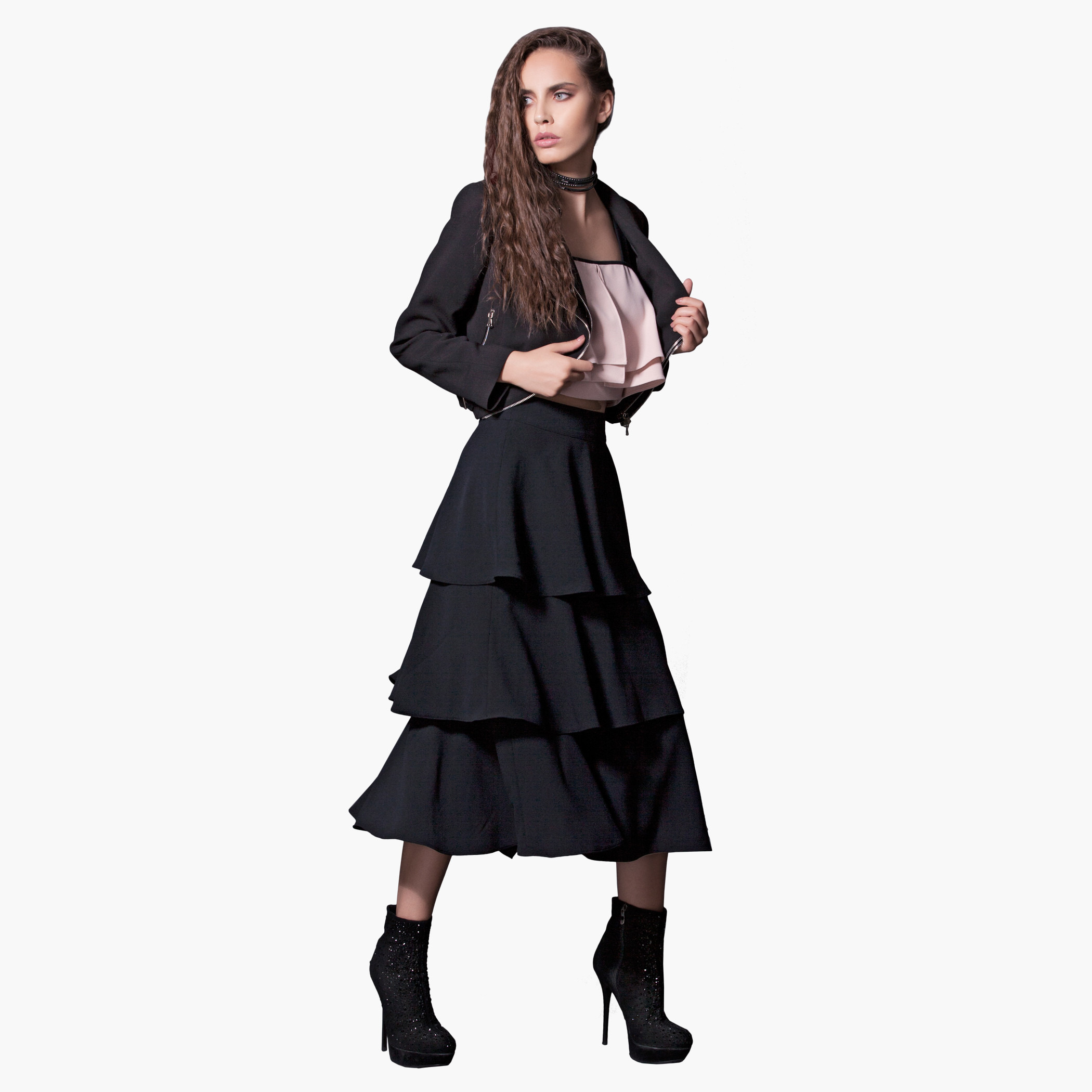 layered skirt online