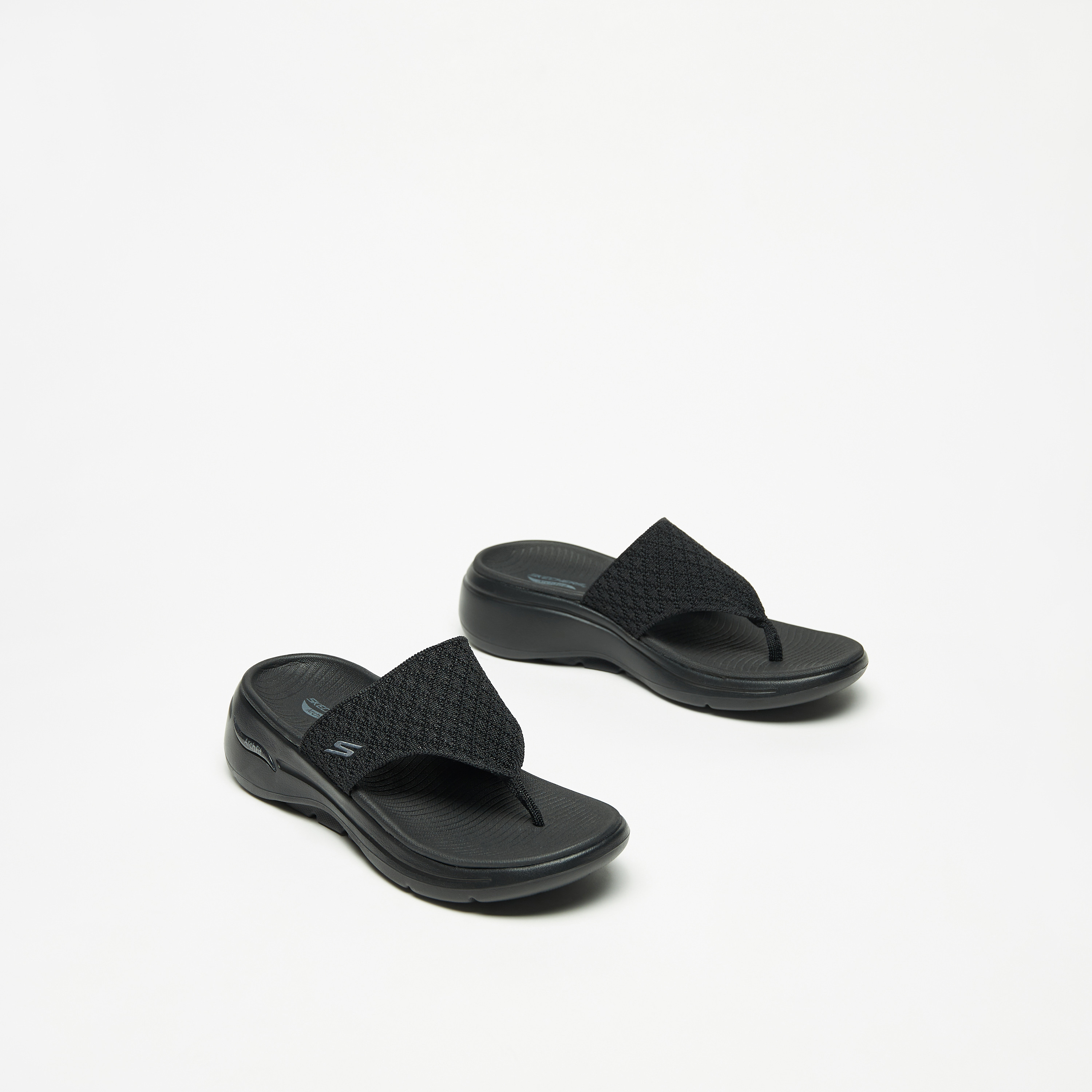 سكيتشرز جو ووك صندل حرائي 140803 | OE-women-shoes-sandals-flats-image-22