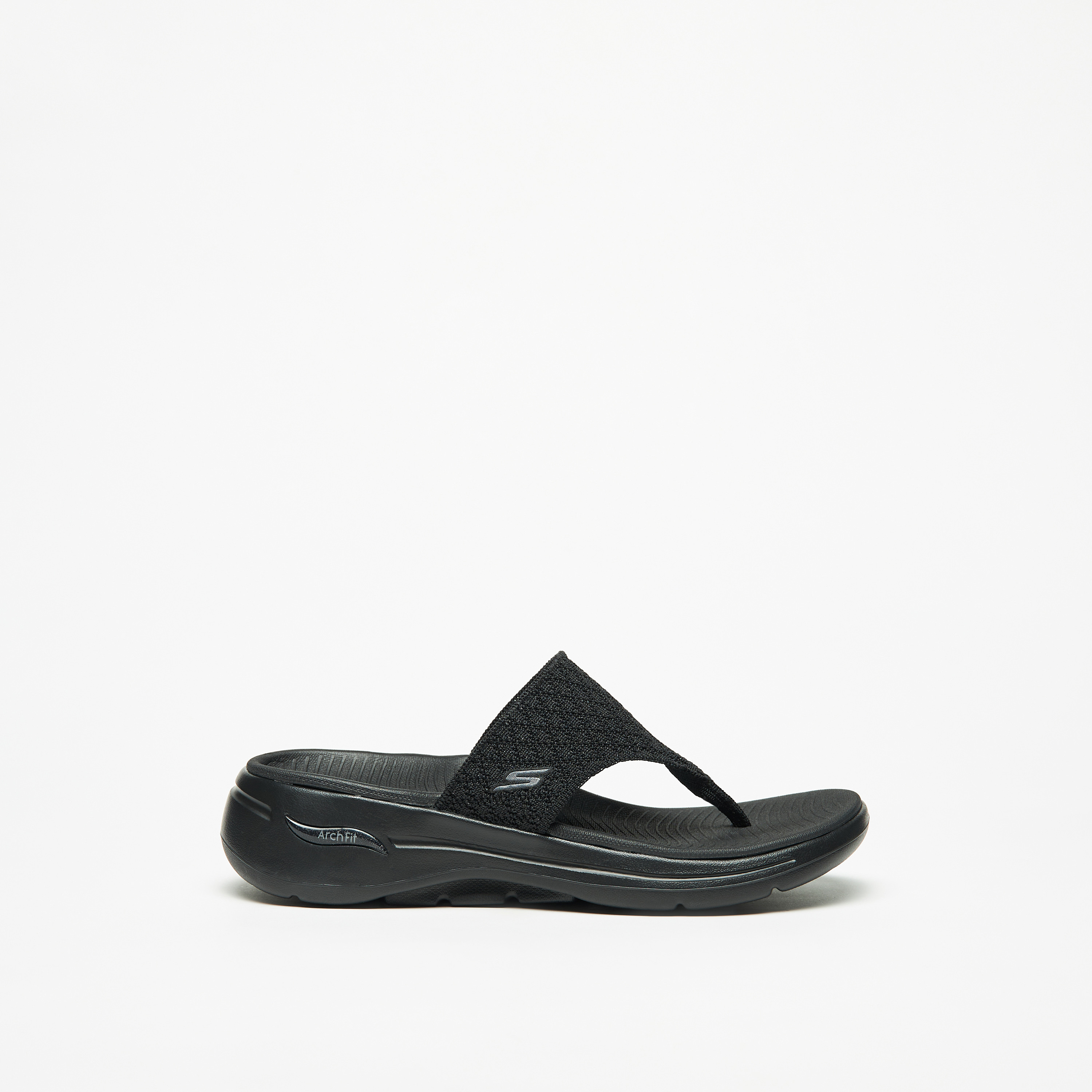 سكيتشرز جو ووك صندل حرائي 140803 | OE-women-shoes-sandals-flats-image-4