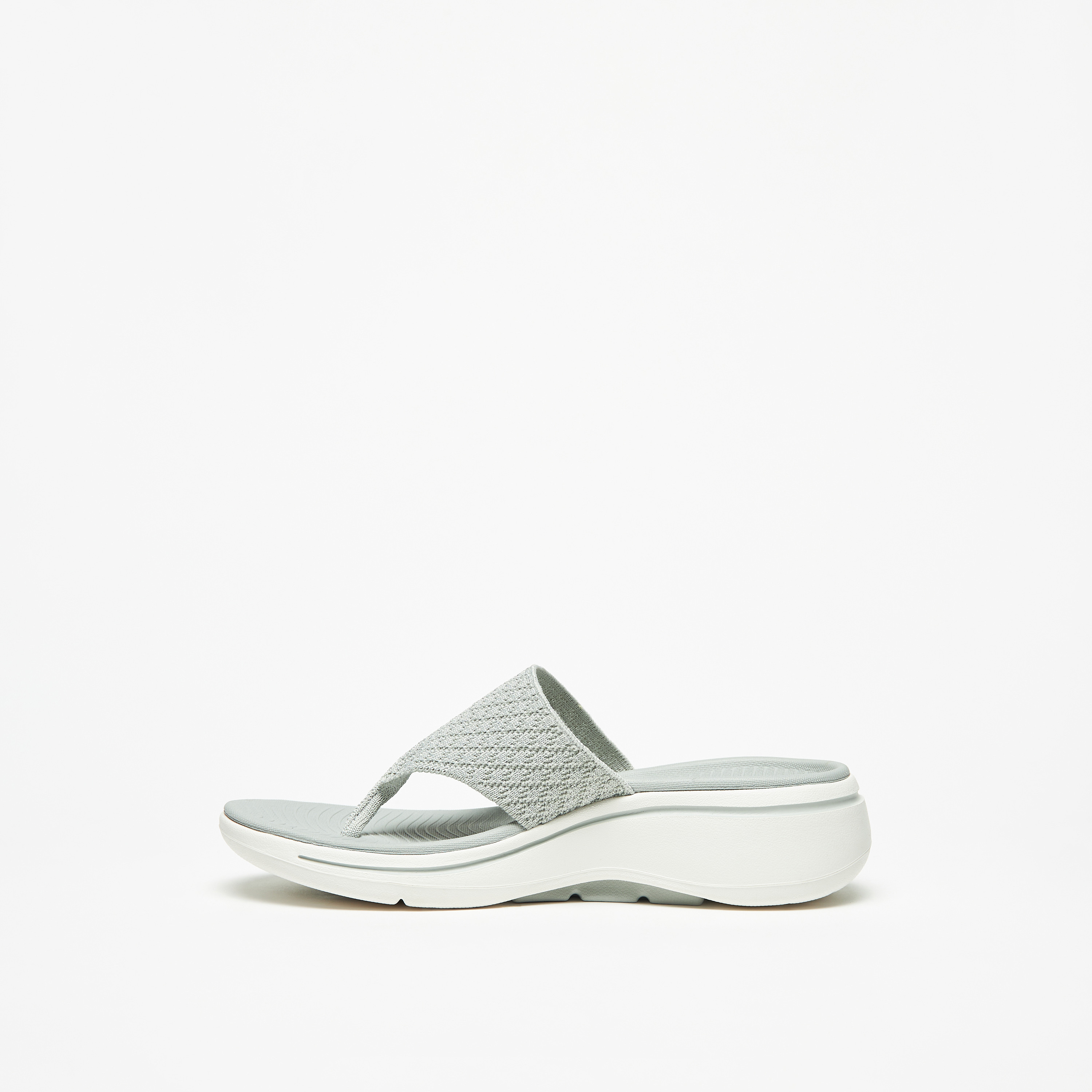 سكيتشرز جو ووك صندل حرائي 140803 | OE-women-shoes-sandals-flats-image-3