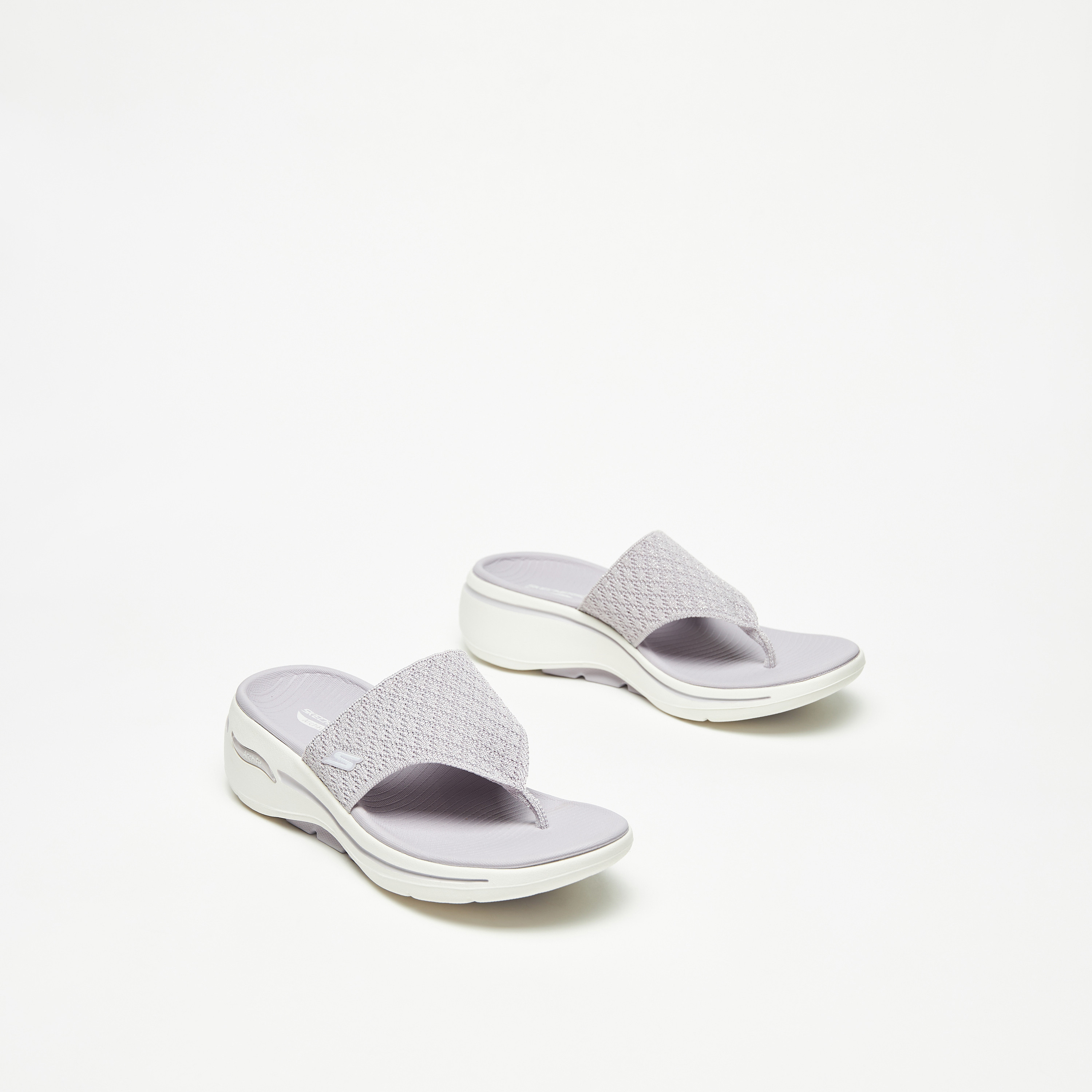 سكيتشرز جو ووك صندل حرائي 140803 | OE-women-shoes-sandals-flats-image-9