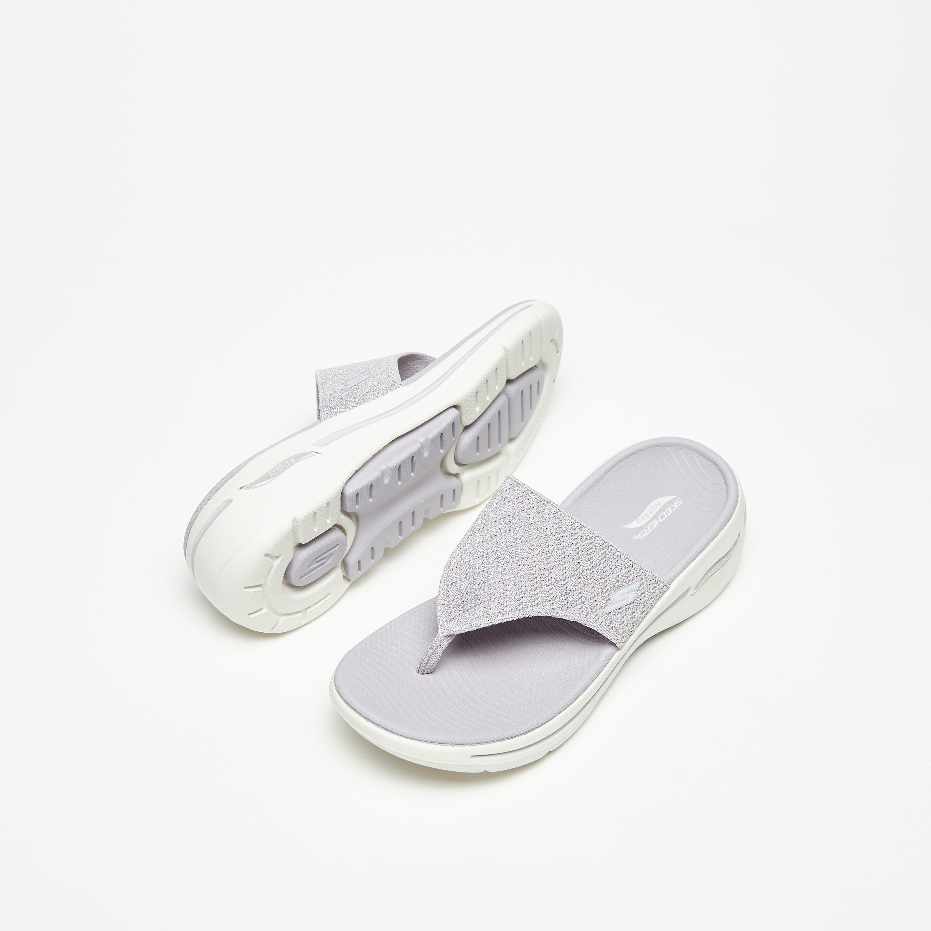 سكيتشرز جو ووك صندل حرائي 140803 | OE-women-shoes-sandals-flats-image-14