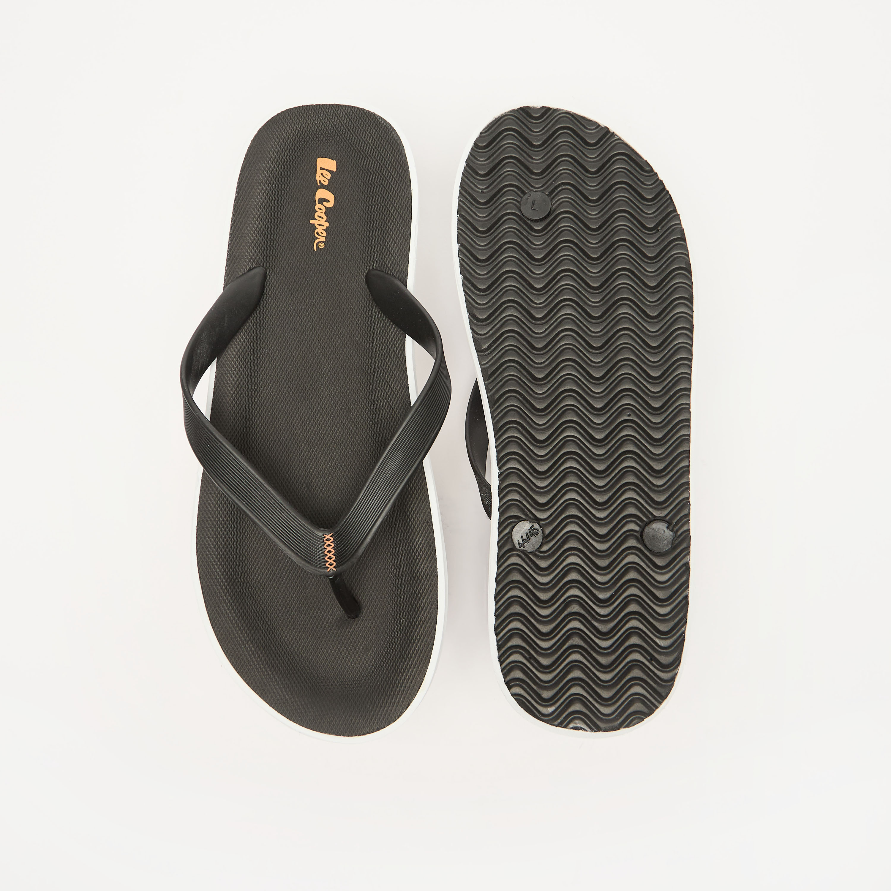 Lee Cooper Men's Solid Flip Flops-men-shoes-flipflopsandslides-image-5