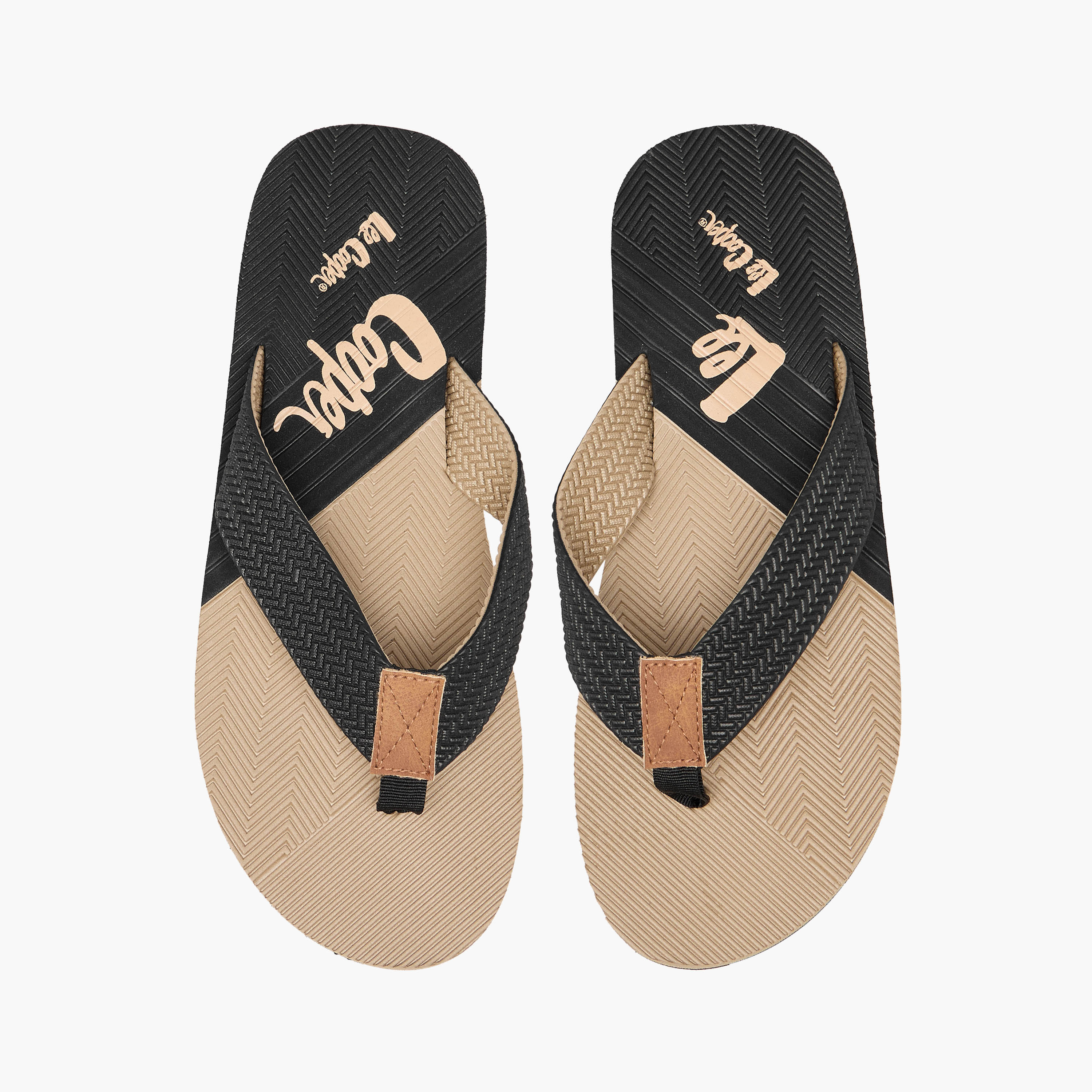 Lee Cooper Men Colourblock Flip Flops-men-shoes-flipflopsandslides-image-1