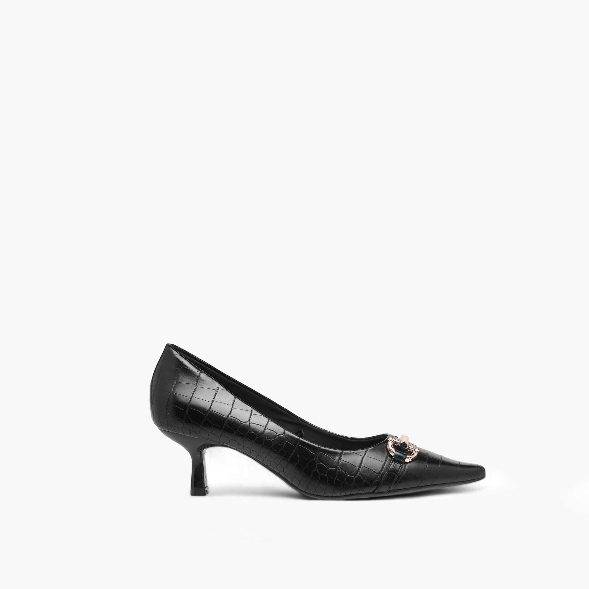 حذاء كلاسيكي بارز الملمس سهل الارتداء بكعب صغير للنساء من سيليست-women-shoes-heels-image-3