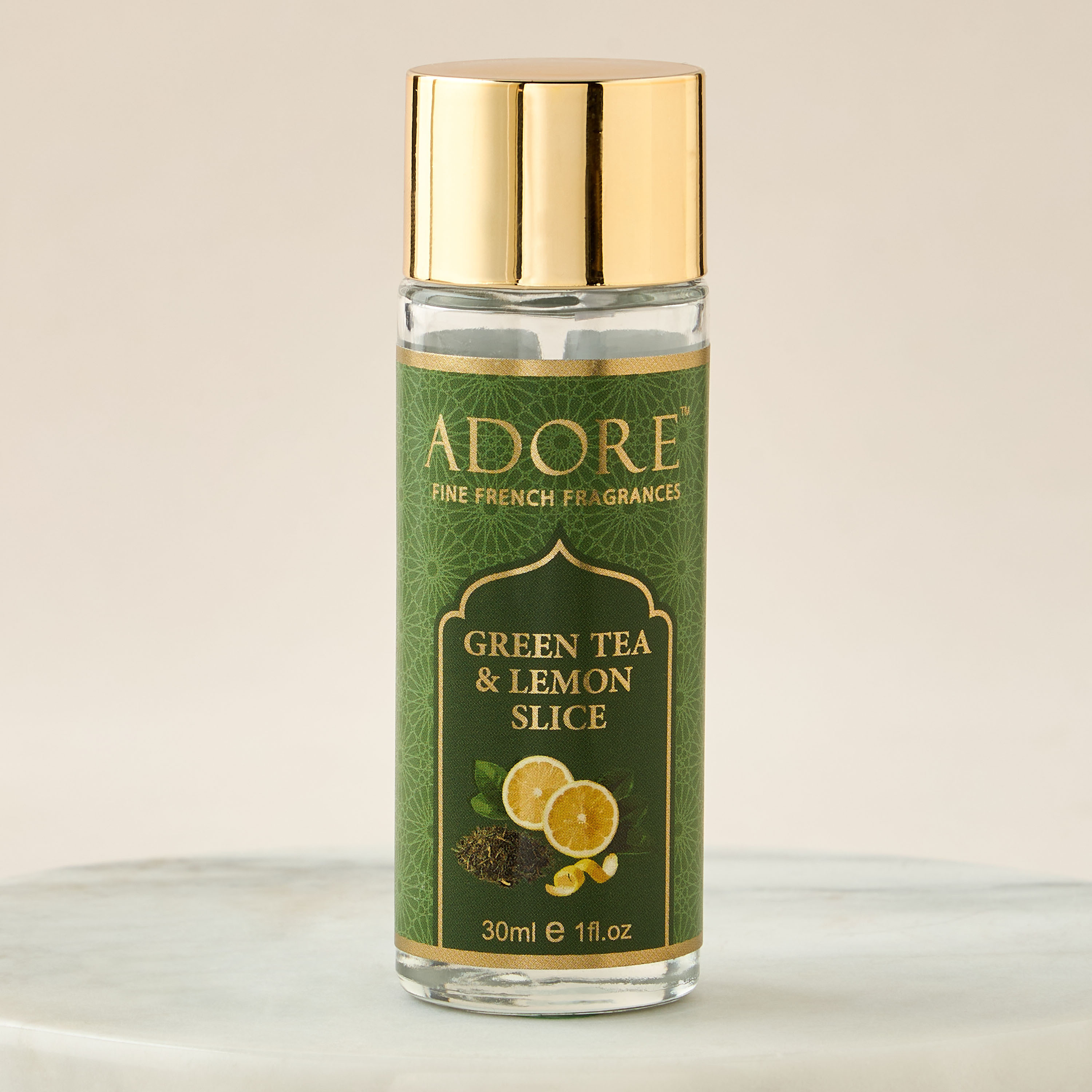 Adore Green Tea & Lemon Slice Home Fragrance Oil - 30 ml-household-homefragrance-fragranceoilsandessence-image-2