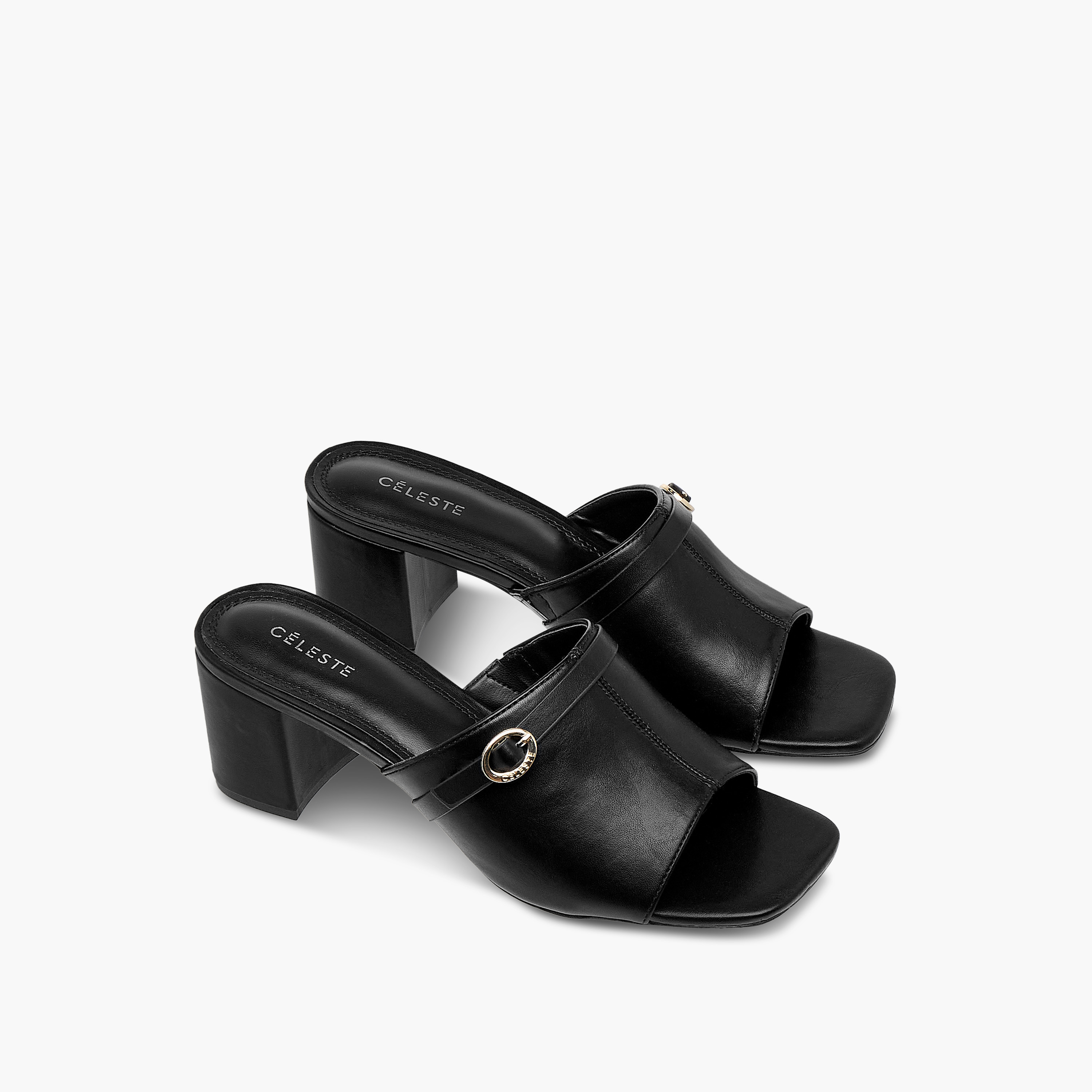 صندل سهل الارتداء بإبزيم وكعب سميك للنساء من سيليست-women-shoes-sandals-heeled-image-1