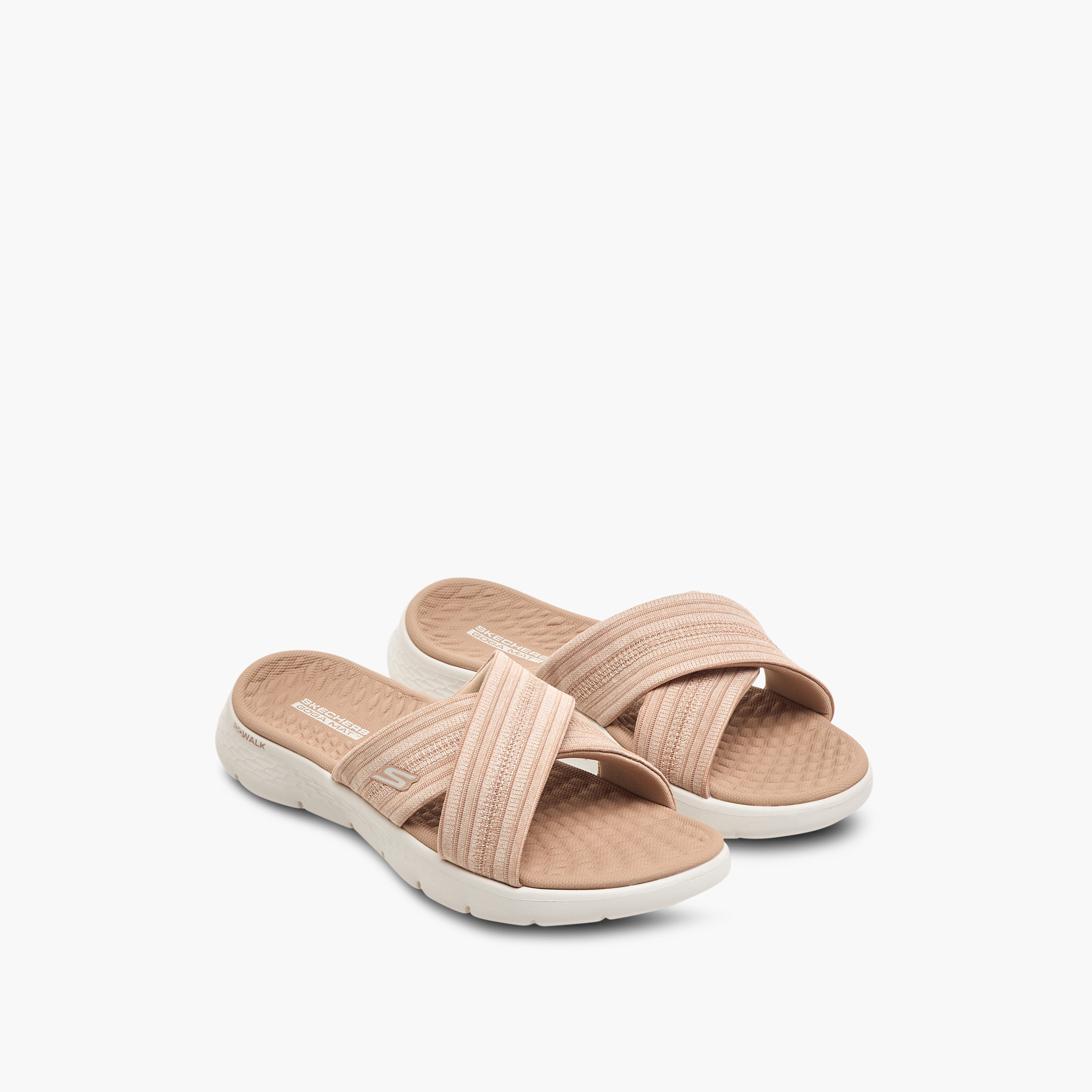 سكيتشرز - صندل مفتوح قو وك فليكس سهل الارتداء - للنساء-women-shoes-flipflopsandslides-image-1