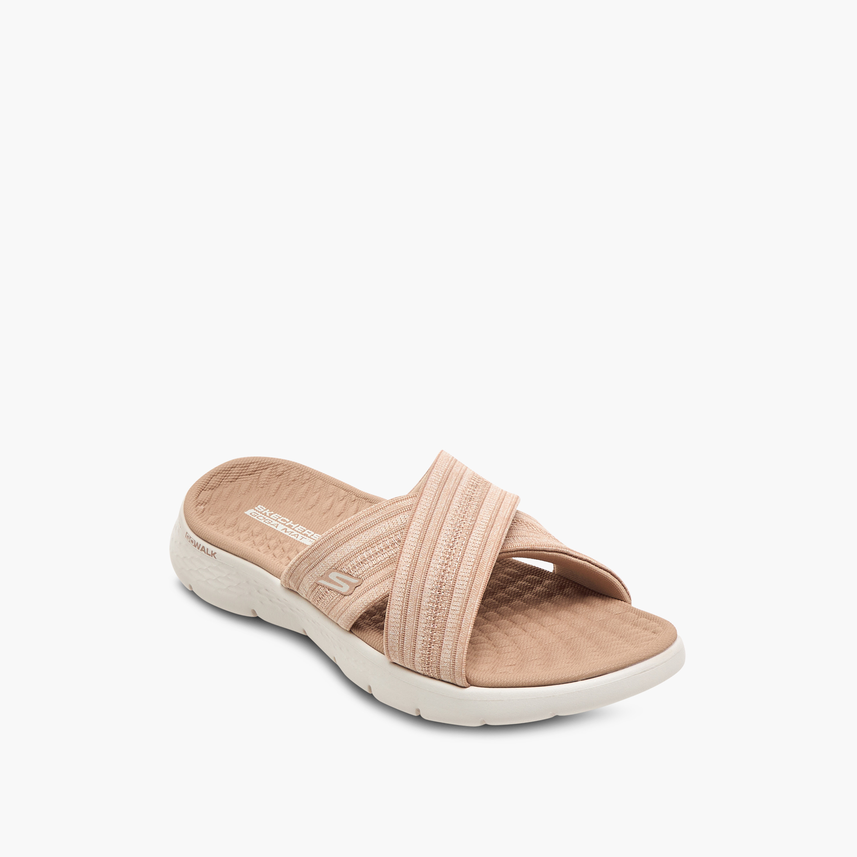 سكيتشرز - صندل مفتوح قو وك فليكس سهل الارتداء - للنساء-women-shoes-flipflopsandslides-image-2
