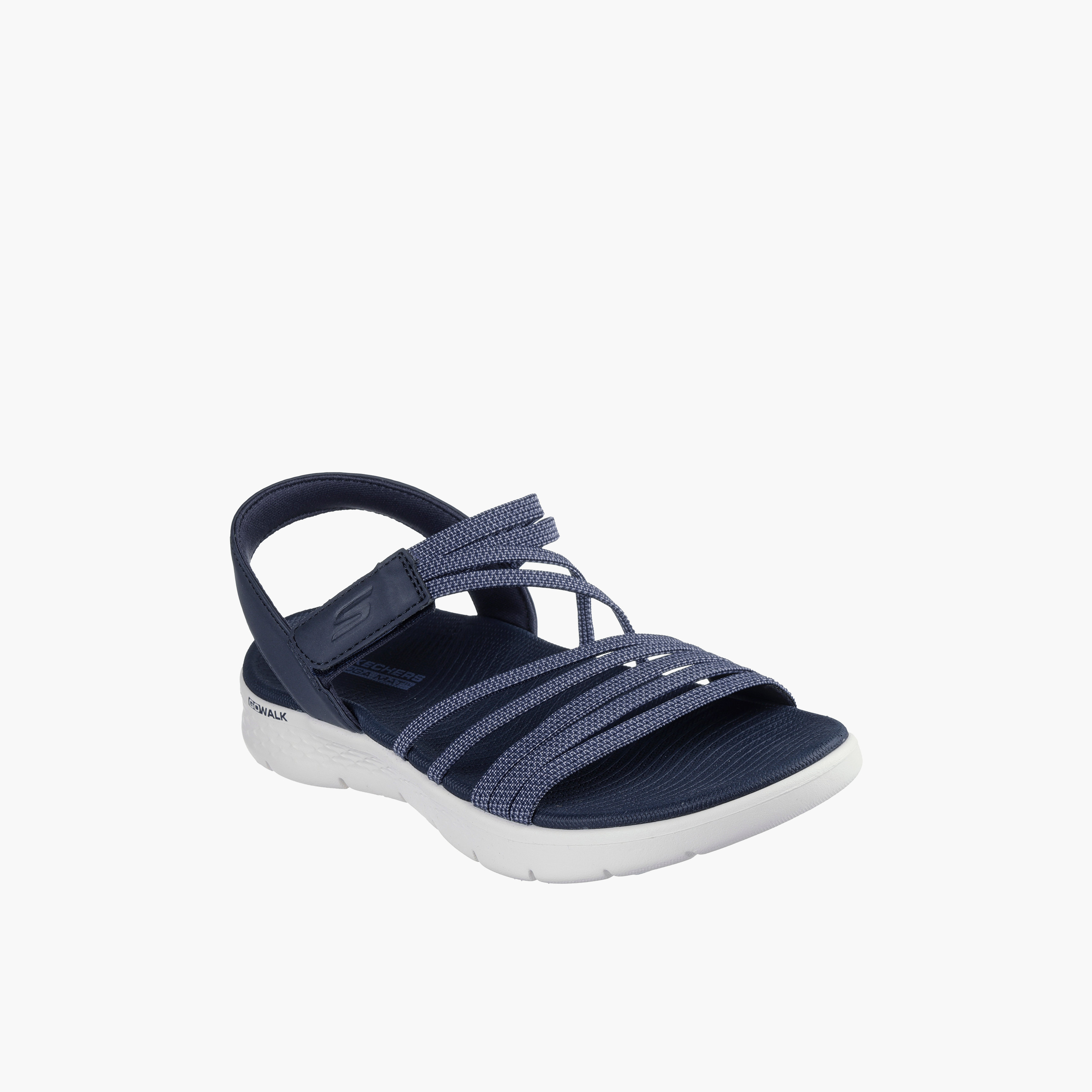 Skechers Women GO WALK FLEX Hook & Loop Sandals-sports-women-shoes-image-1