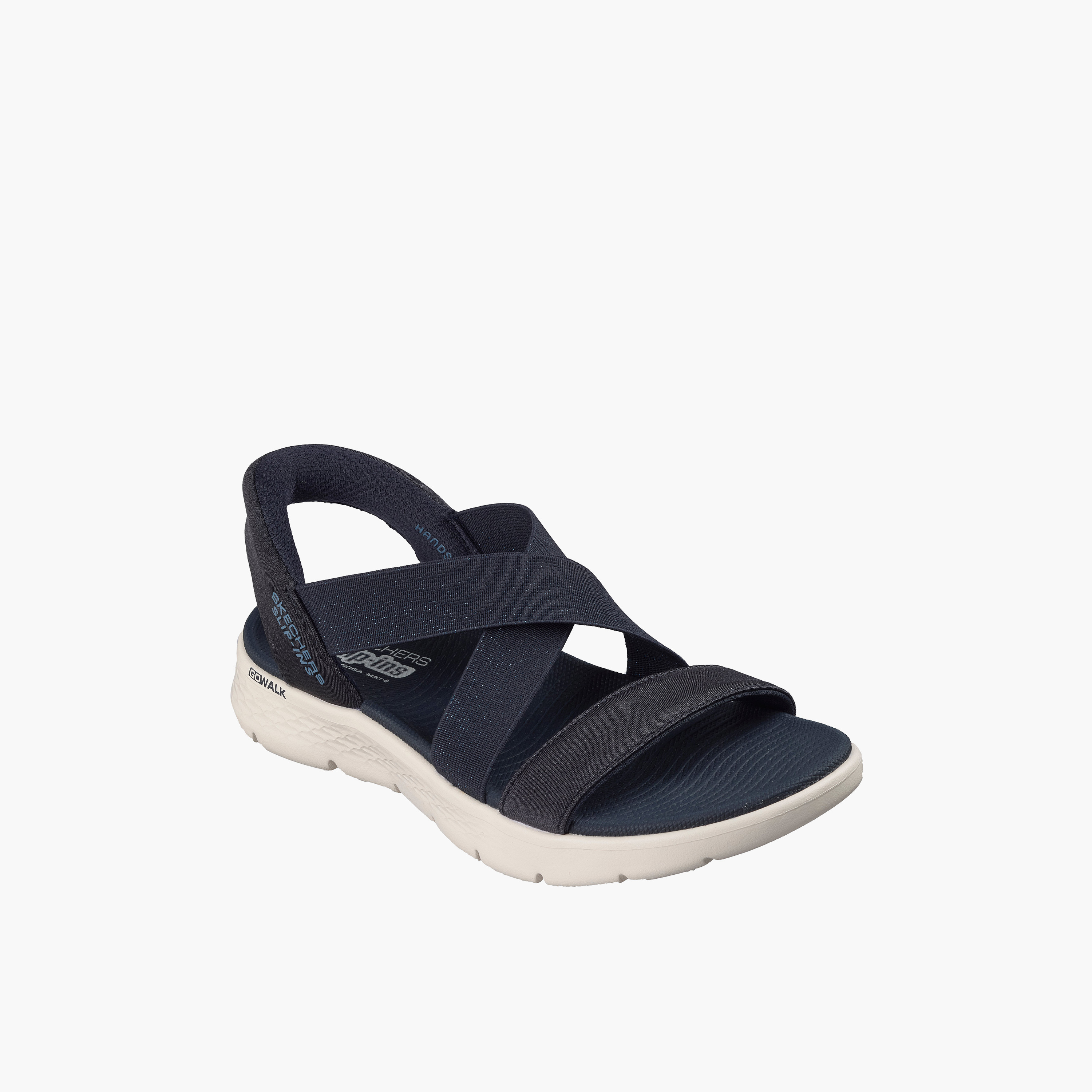 Skechers Women Go Walk Flex Slip-On Strap Sandals-women-shoes-flats-sandals-image-1
