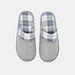 Checked Closed Toe Bedroom Slippers-Men%27s Bedrooms Slippers-thumbnail-1