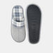 Checked Closed Toe Bedroom Slippers-Men%27s Bedrooms Slippers-thumbnail-5