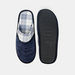 Checked Closed Toe Bedroom Slippers-Men%27s Bedrooms Slippers-thumbnail-5