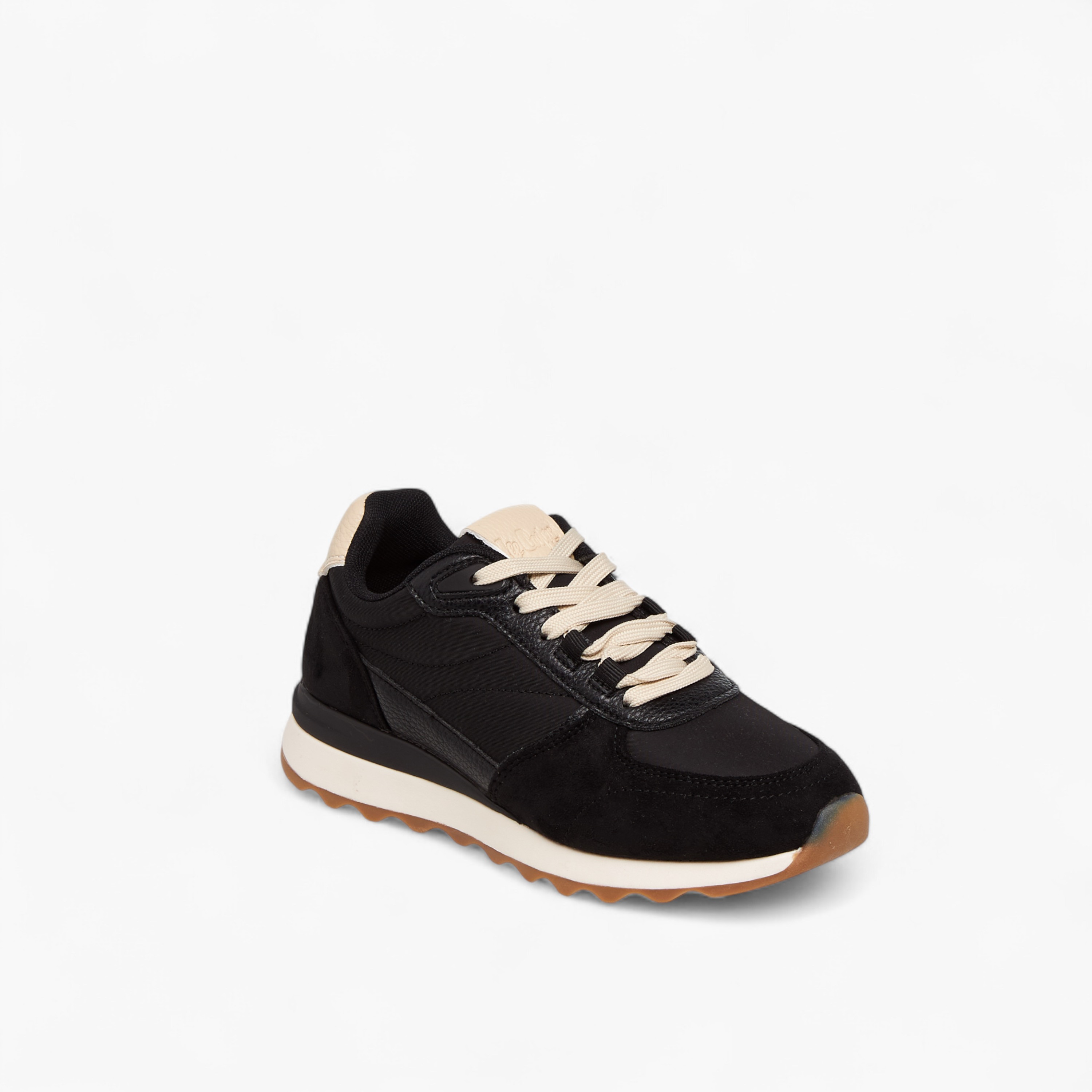 Lee Cooper Women's Panelled Lace-Up Sneakers-women-shoes-sneakers-image-2