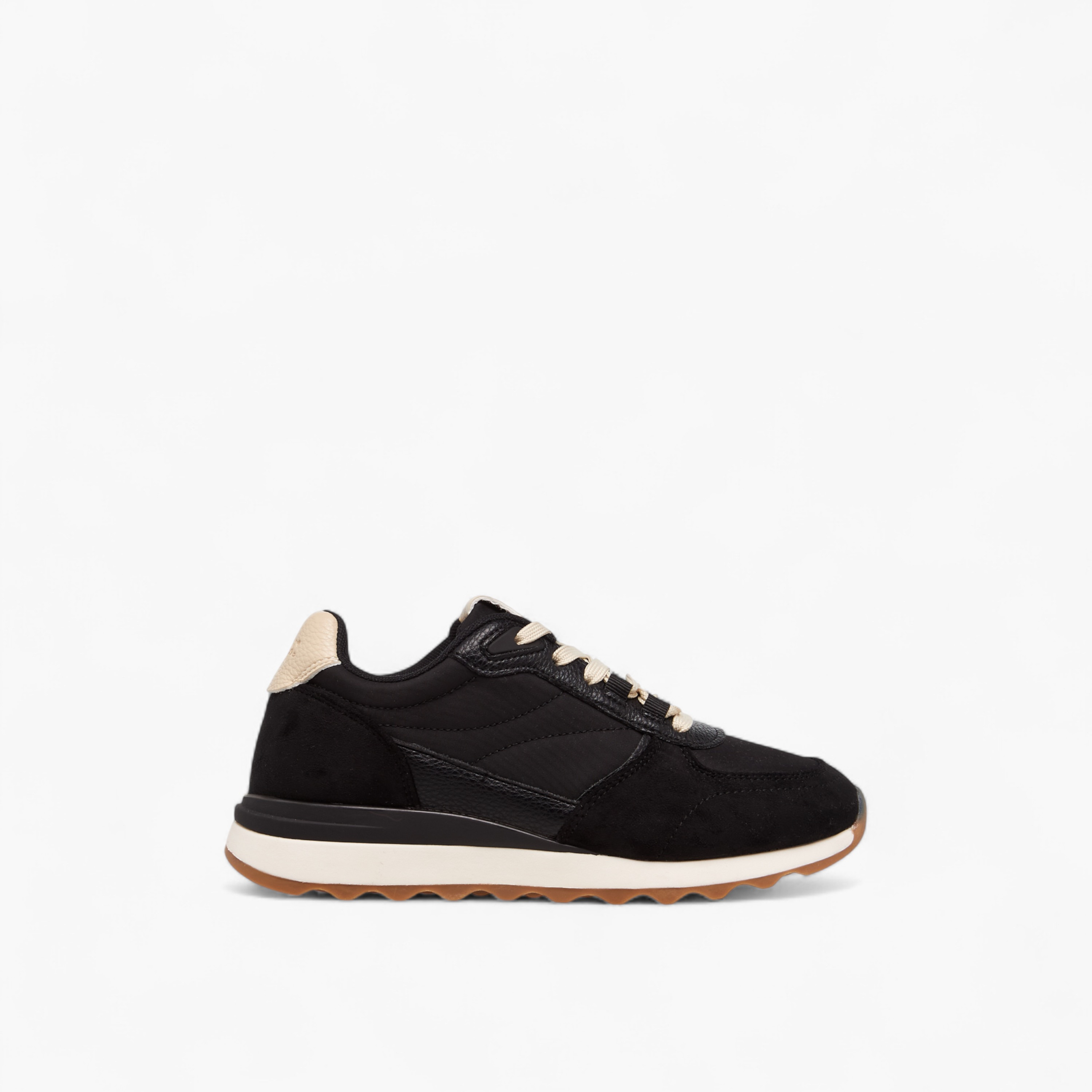 Lee Cooper Women's Panelled Lace-Up Sneakers-women-shoes-sneakers-image-3