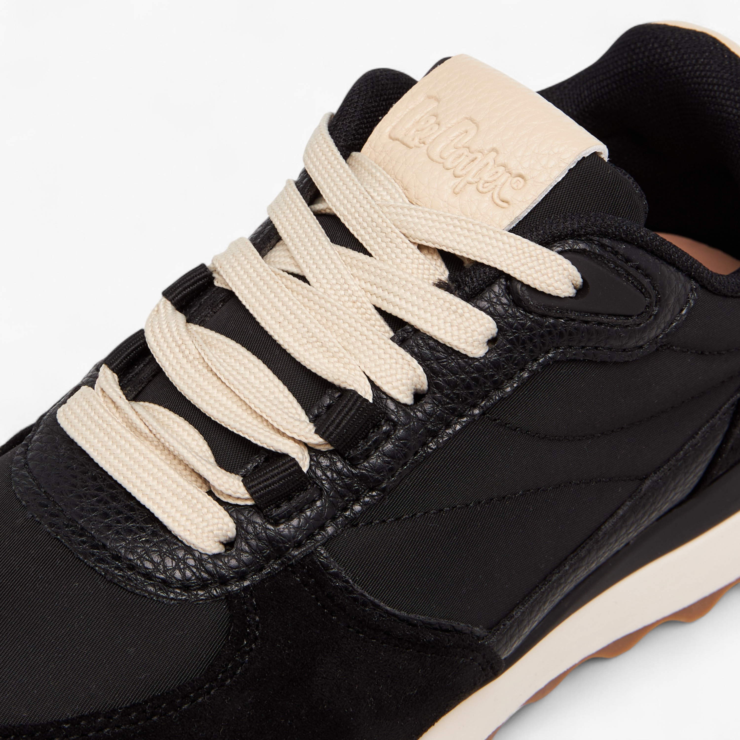 Lee Cooper Women's Panelled Lace-Up Sneakers-women-shoes-sneakers-image-4