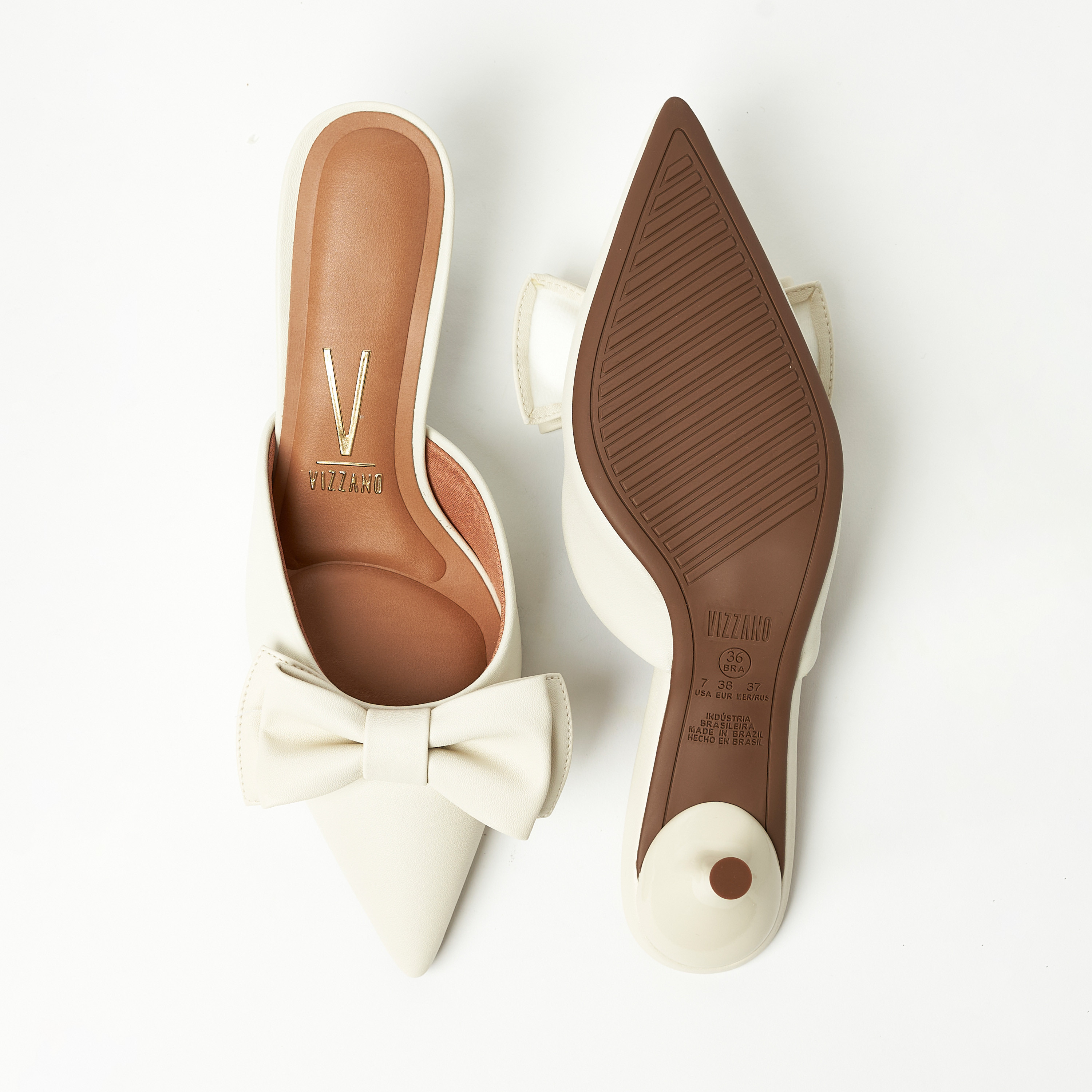 فيزانو- صندل للنساء بكعب منخفض فيونكة سهل الارتداء | 1420-100-7286-35312-women-shoes-heels-image-3