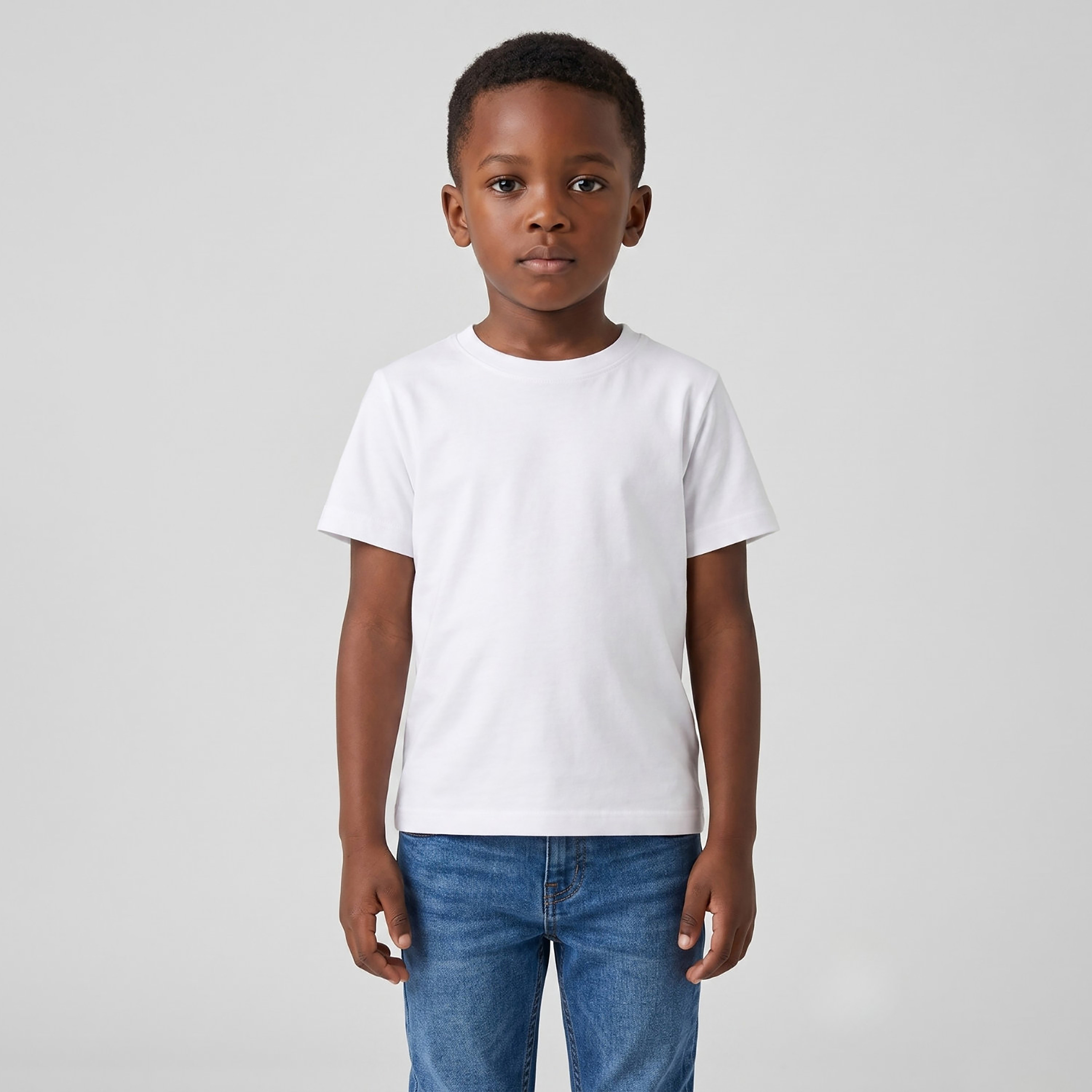Babyqlo Short Sleeves Solid Regular-Fit T-Shirt-boys-clothing-tshirtsandpolos-image-1