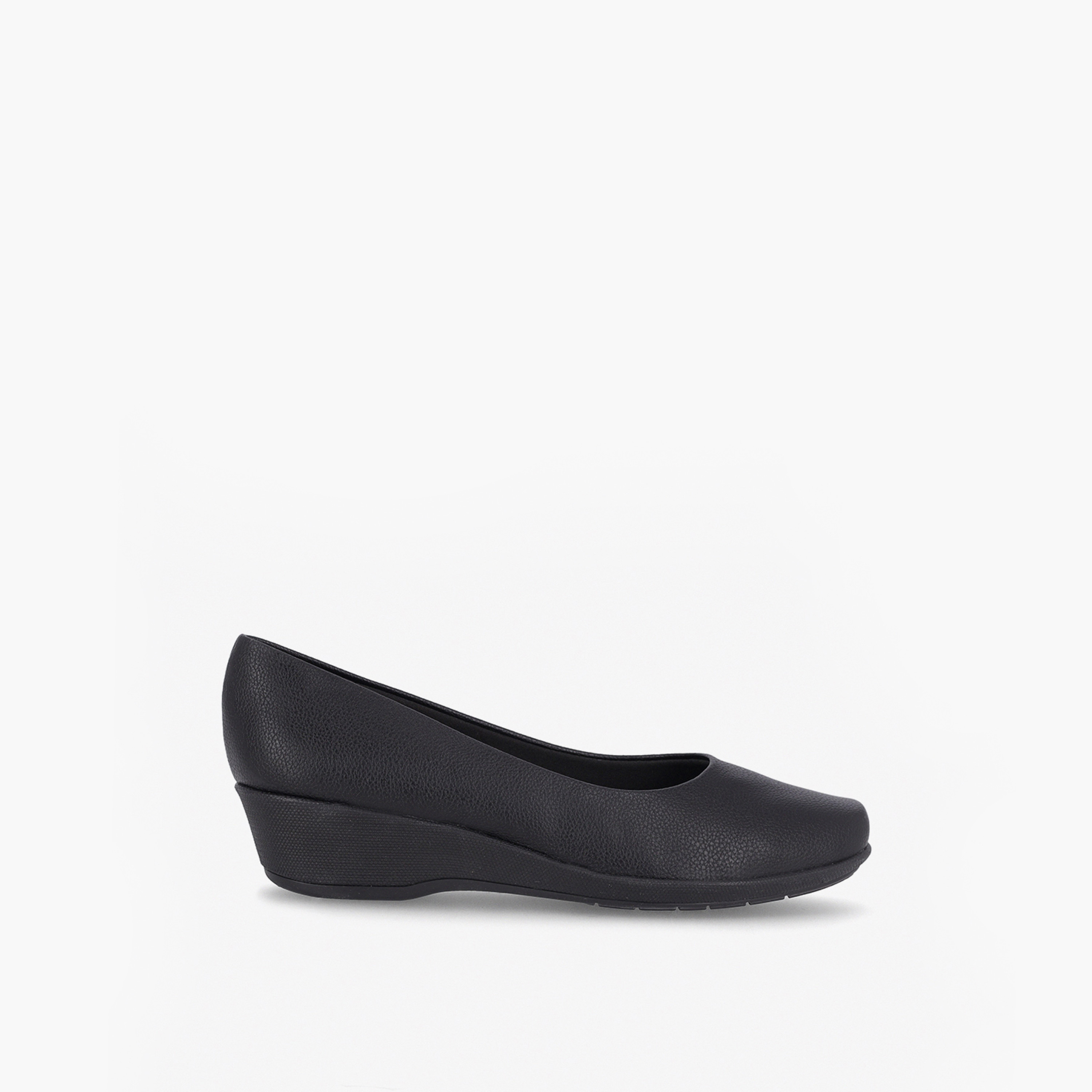 حذاء باليرينا سهل الارتداء بمقدمة مستديرة وكعب ويدج من بيكاديلي-women-shoes-ballerinas-image-2
